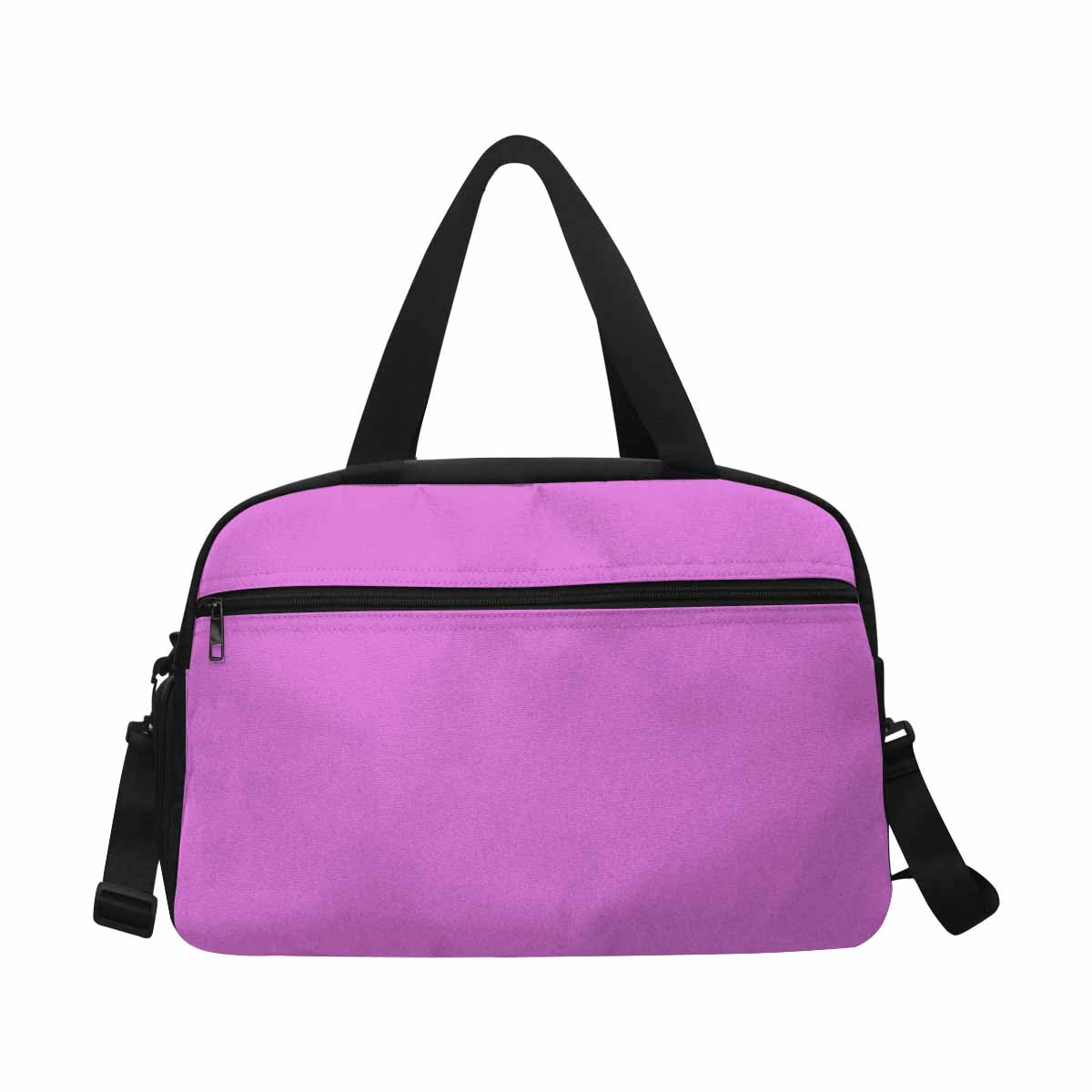 Orchid Purple Tote and Crossbody Travel Bag showcasing its durable nylon material and spacious design.