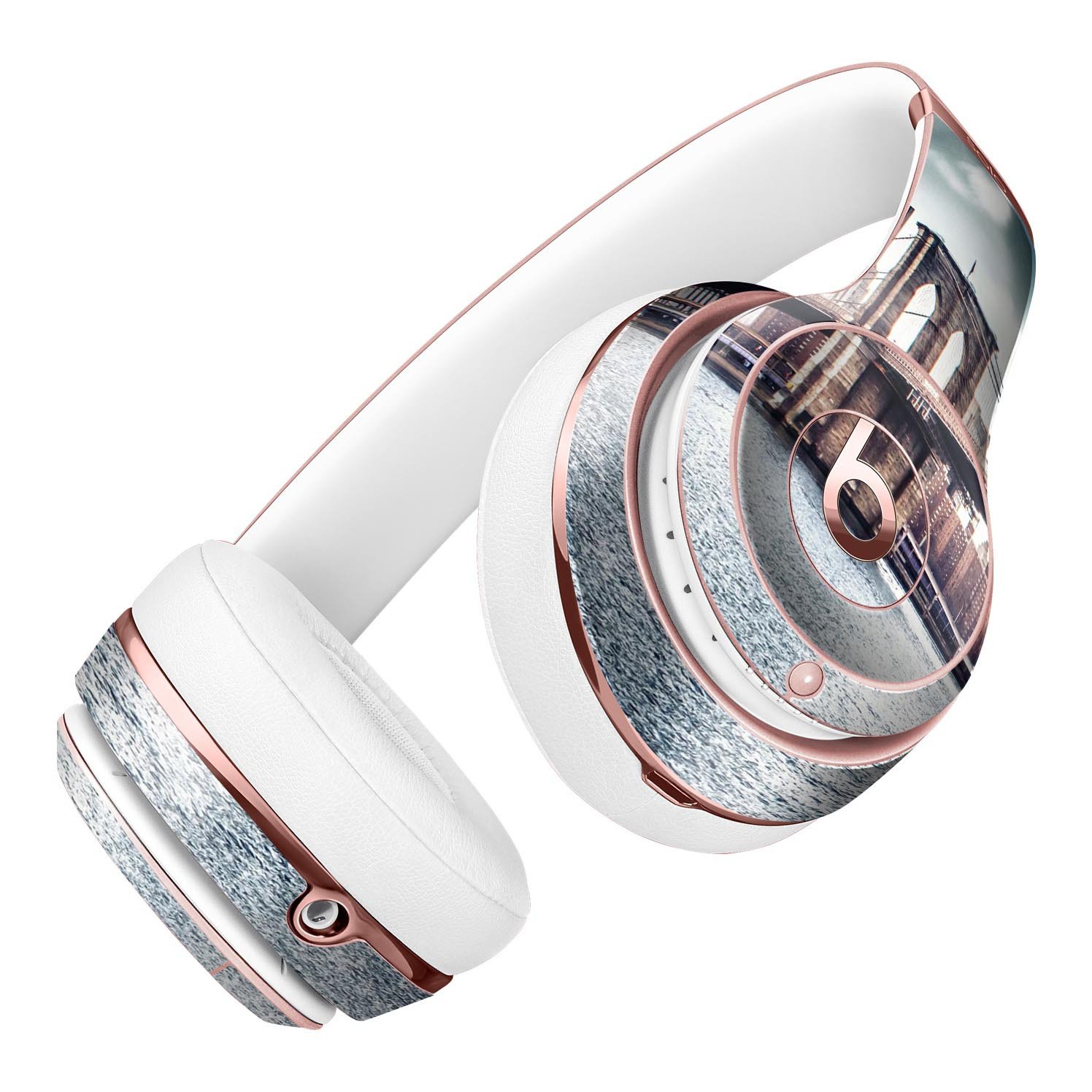 OverLook NYC Loop Full-Body Skin Kit designed for Beats by Dre Solo 3 Wireless Headphones, showcasing vibrant graphics and a sleek fit.