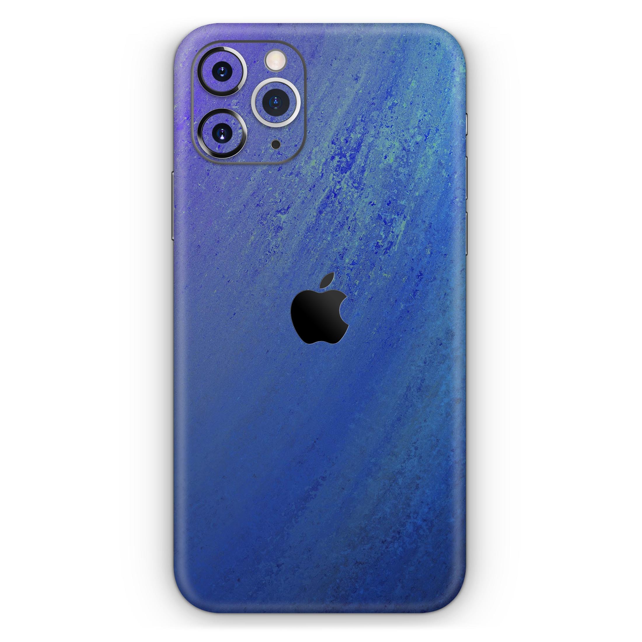 Pastel Blue Surface Skin-Kit for Apple iPhone 14, showcasing a sleek design and premium vinyl material.