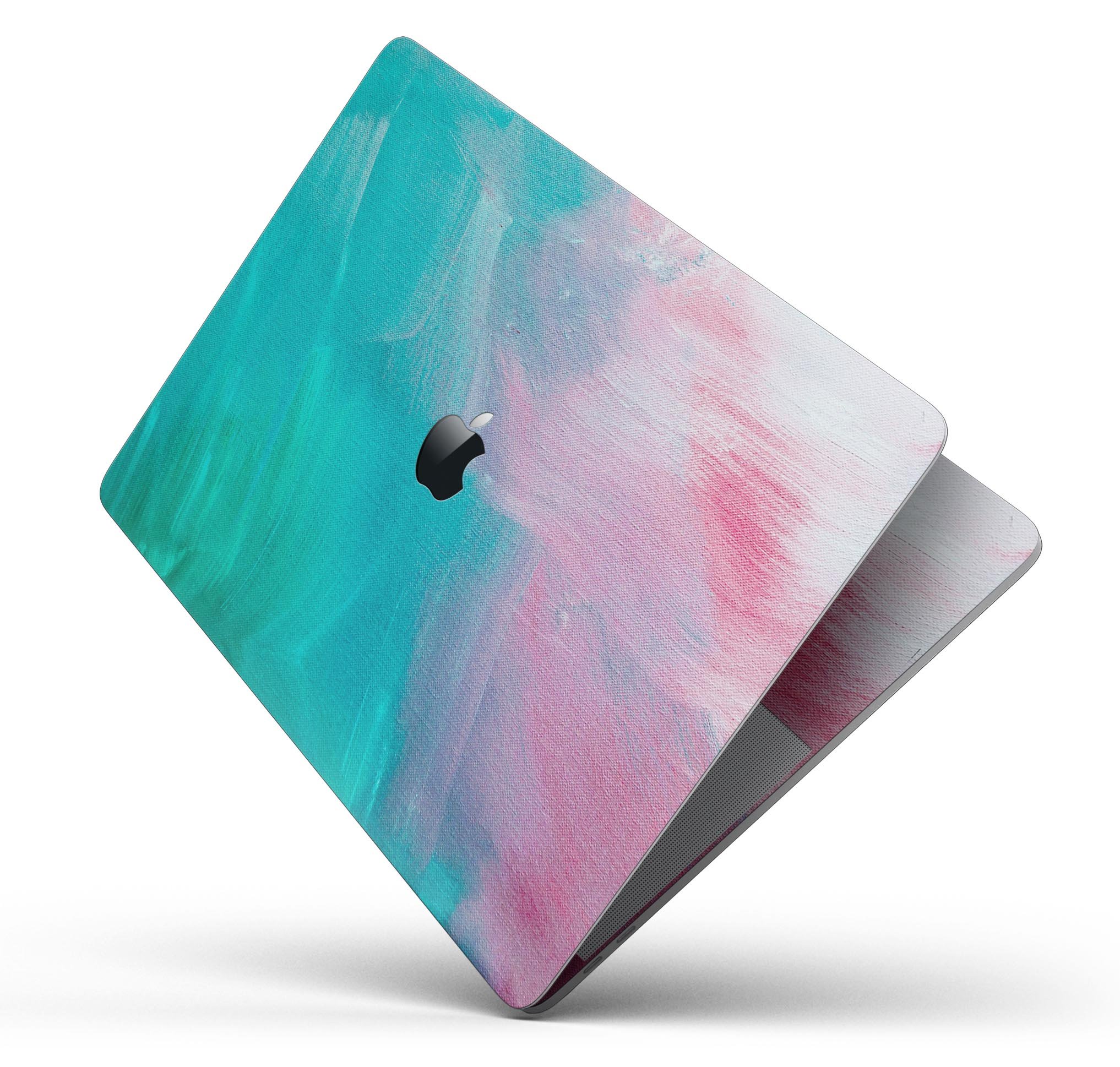 Pastel Marble Surface Skin Decal Wrap Kit for Apple MacBook, showcasing a stylish design and premium vinyl material.