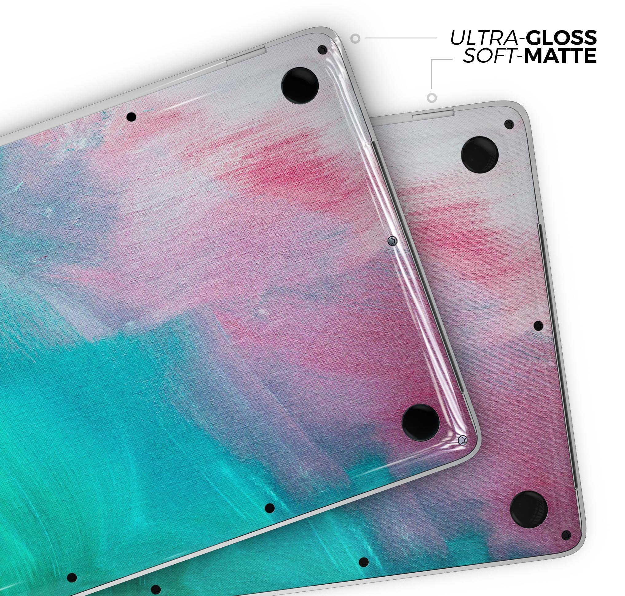 Pastel Marble Surface Skin Decal Wrap Kit for Apple MacBook, showcasing a stylish design and premium vinyl material.