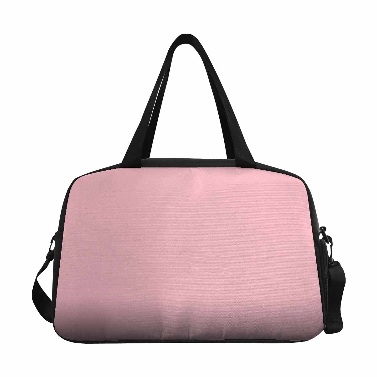 Stylish pink tote and crossbody travel bag made from durable nylon, featuring spacious compartments and adjustable strap.