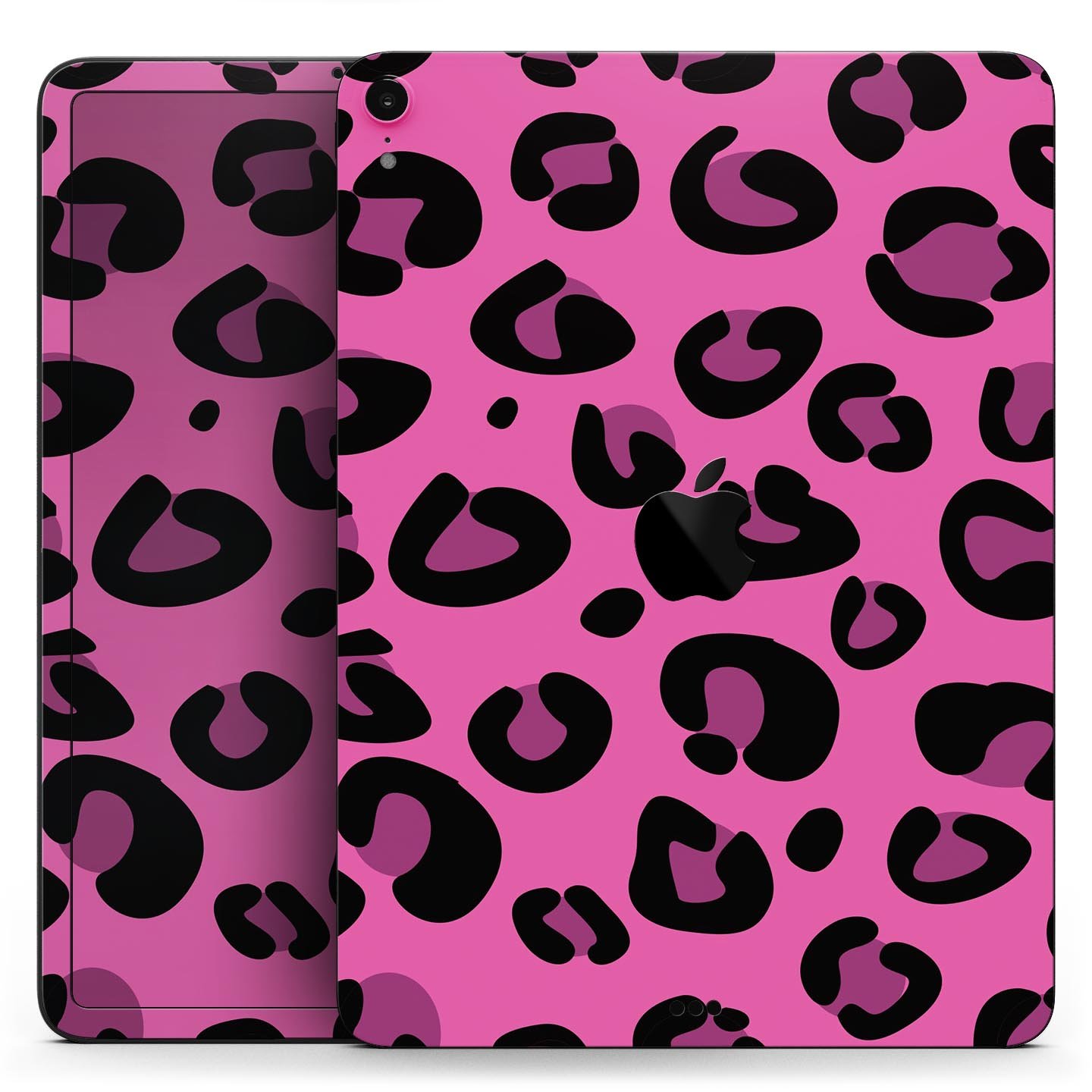 Pink Vector Cheetah Print skin decal for Apple iPad, showcasing vibrant colors and stylish design.