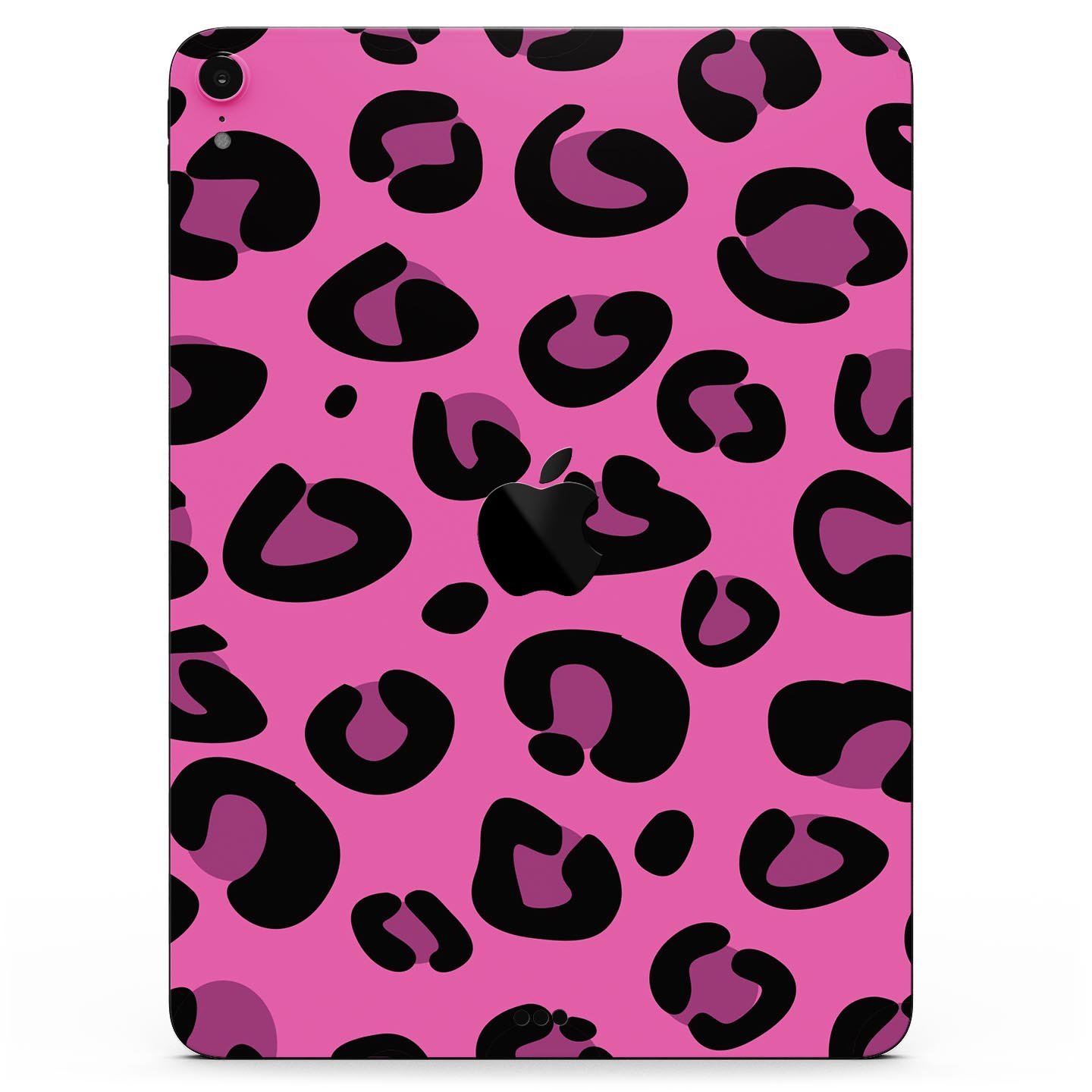 Pink Vector Cheetah Print skin decal for Apple iPad, showcasing vibrant colors and stylish design.