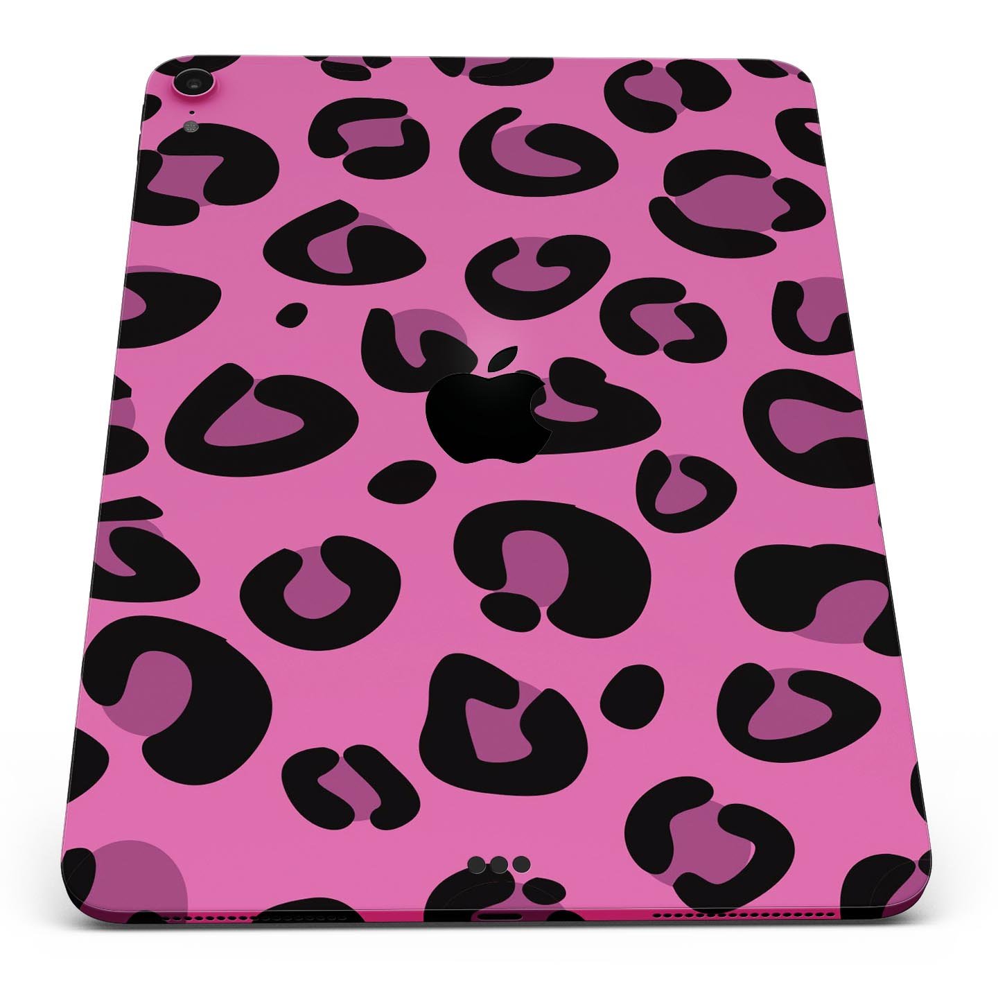 Pink Vector Cheetah Print skin decal for Apple iPad, showcasing vibrant colors and stylish design.