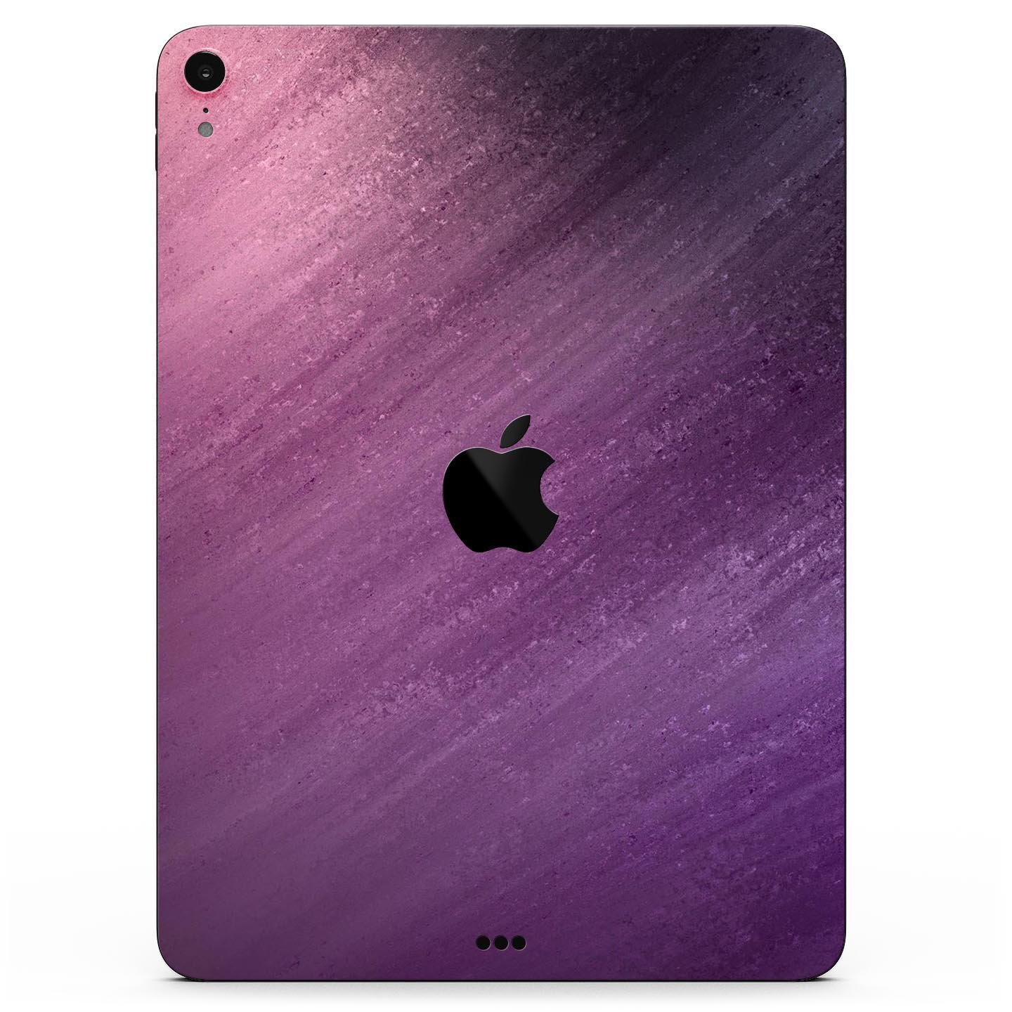 Purple Dust full body skin decal for Apple iPad Pro 12.9" and 11", showcasing vibrant purple design and premium 3M material.