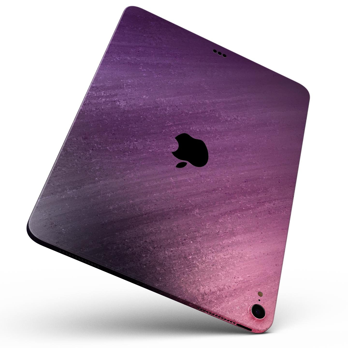 Purple Dust full body skin decal for Apple iPad Pro 12.9" and 11", showcasing vibrant purple design and premium 3M material.