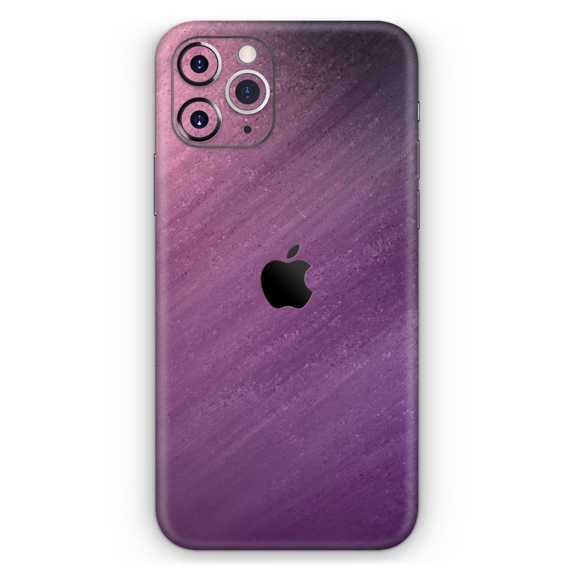 Purple Dust Skin-Kit for Apple iPhone 14, 13, 12, showcasing its vibrant color and sleek design.