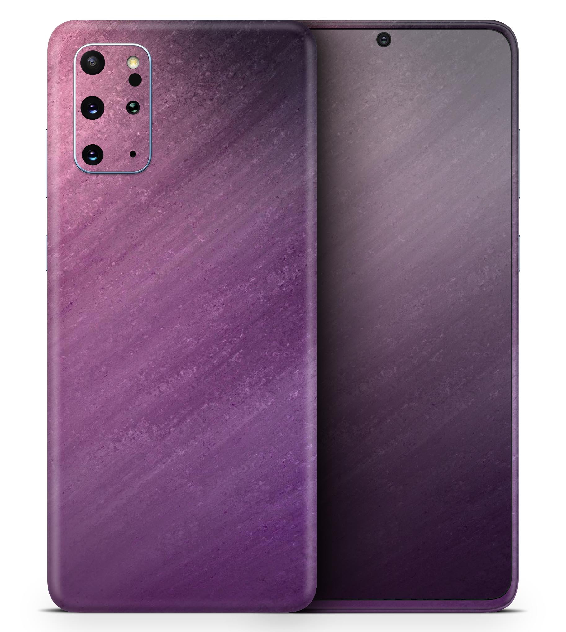 Purple Dust Skin-Kit for Samsung Galaxy S20, showcasing its sleek design and premium finish.