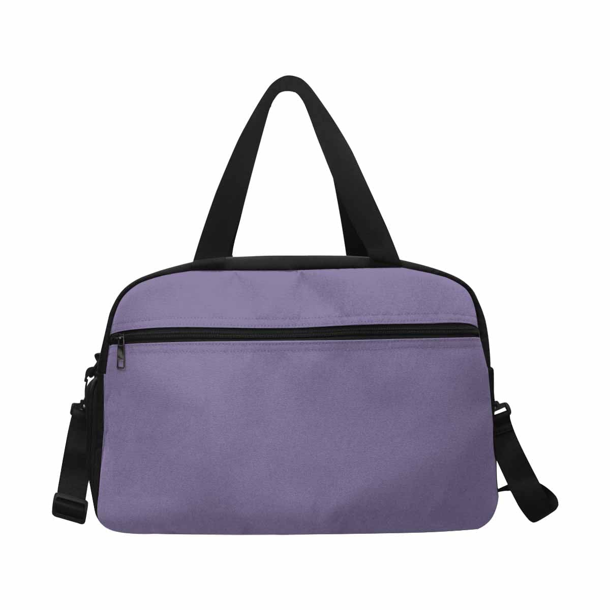 Purple Haze Tote and Crossbody Travel Bag made from durable nylon, featuring spacious compartments and adjustable strap.