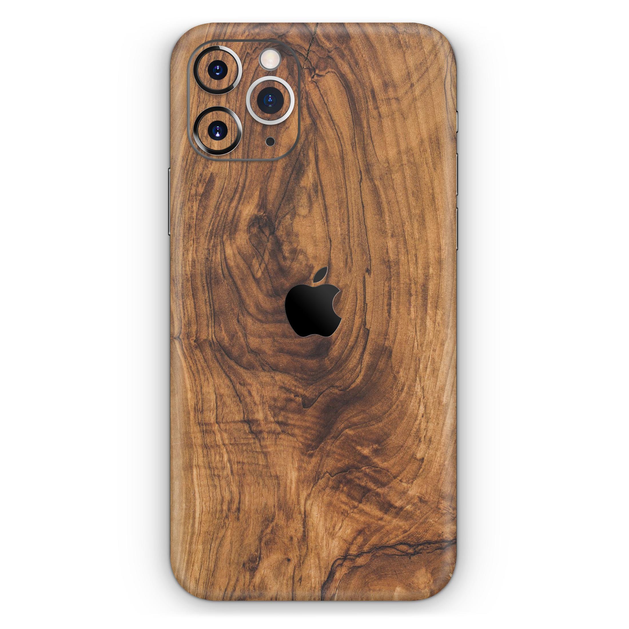 Raw Wood Planks V11 Skin-Kit for Apple iPhone 14, showcasing a stylish wood design with a premium vinyl finish.