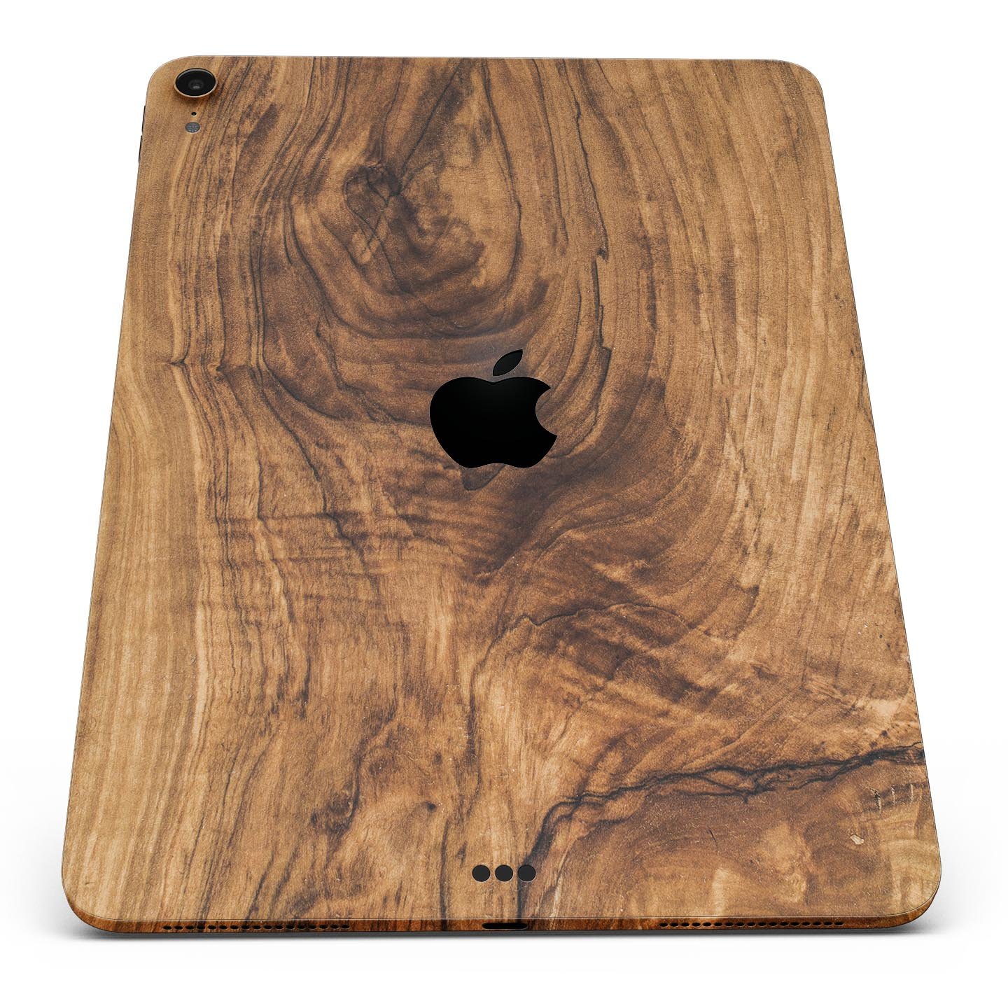 Raw Wood Planks V11 skin decal for Apple iPad Pro, showcasing a natural wood texture design with a premium finish.