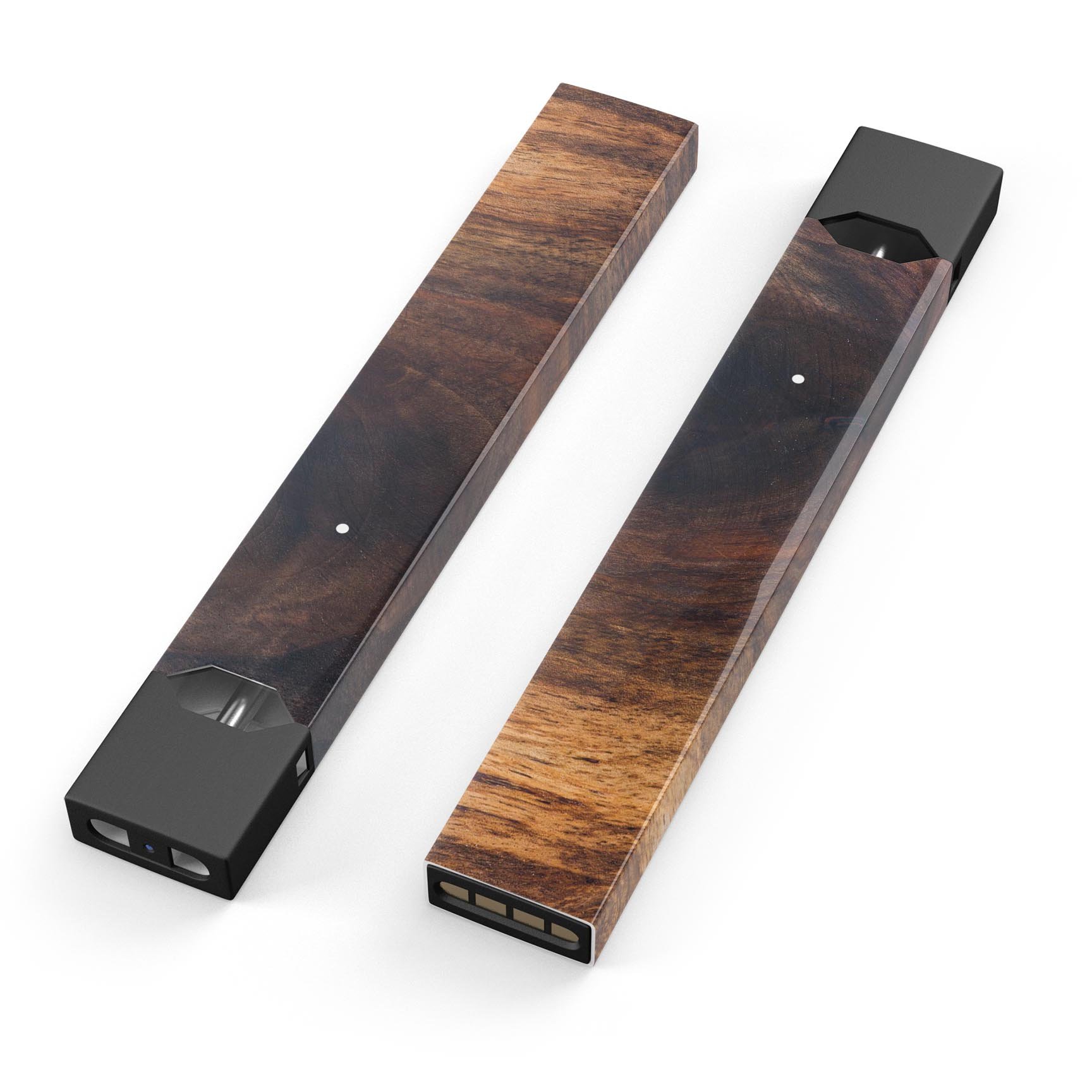 Raw Wood Planks V13 skin-wrap sticker designed for JUUL vaping device, showcasing a stylish wood texture.