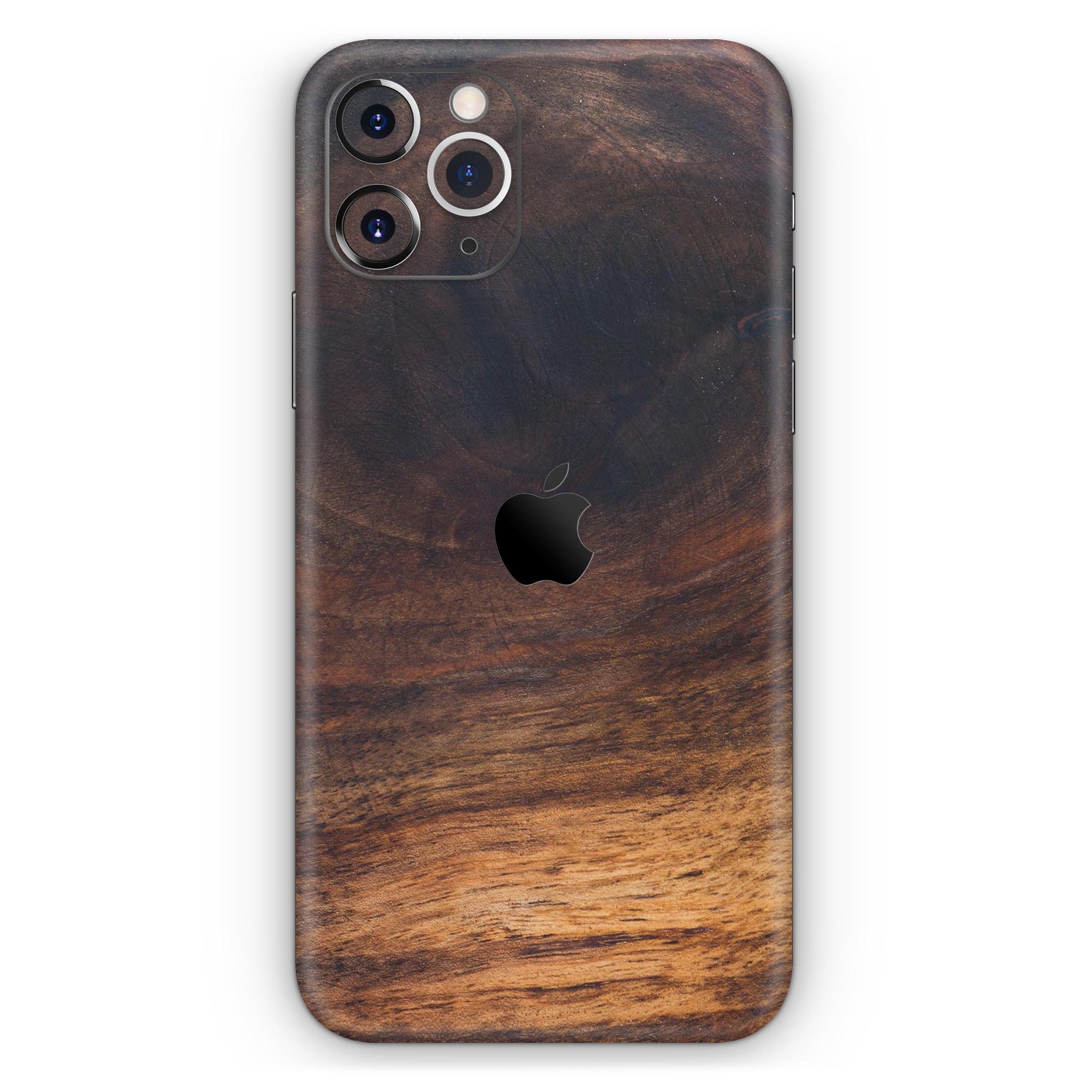 Raw Wood Planks V13 skin for Apple iPhone 14, showcasing a stylish wood grain design.