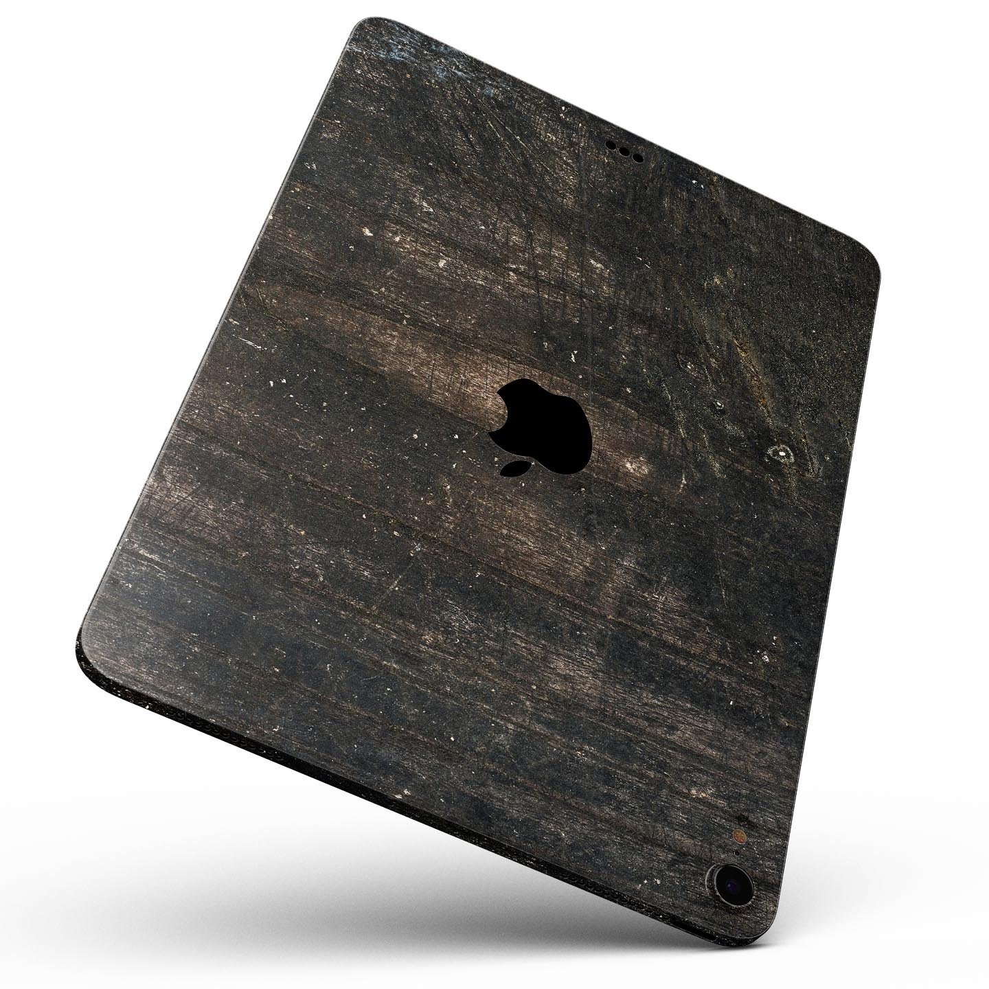 Raw Wood Planks V8 skin decal for Apple iPad Pro, showcasing a wood texture design for stylish protection.