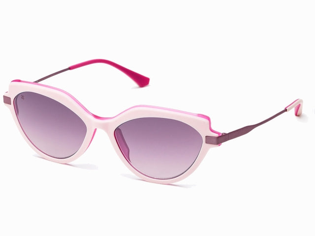 Rédélé DONNA-3 full-rimmed glasses in elegant purple color, designed for women with a rectangular frame shape.