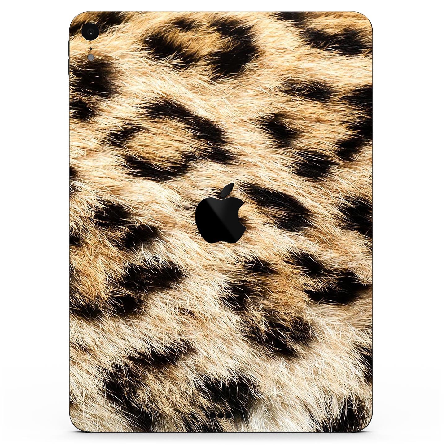 Real Cheetah Animal Print skin decal for Apple iPad, showcasing a vibrant cheetah pattern on a sleek surface.