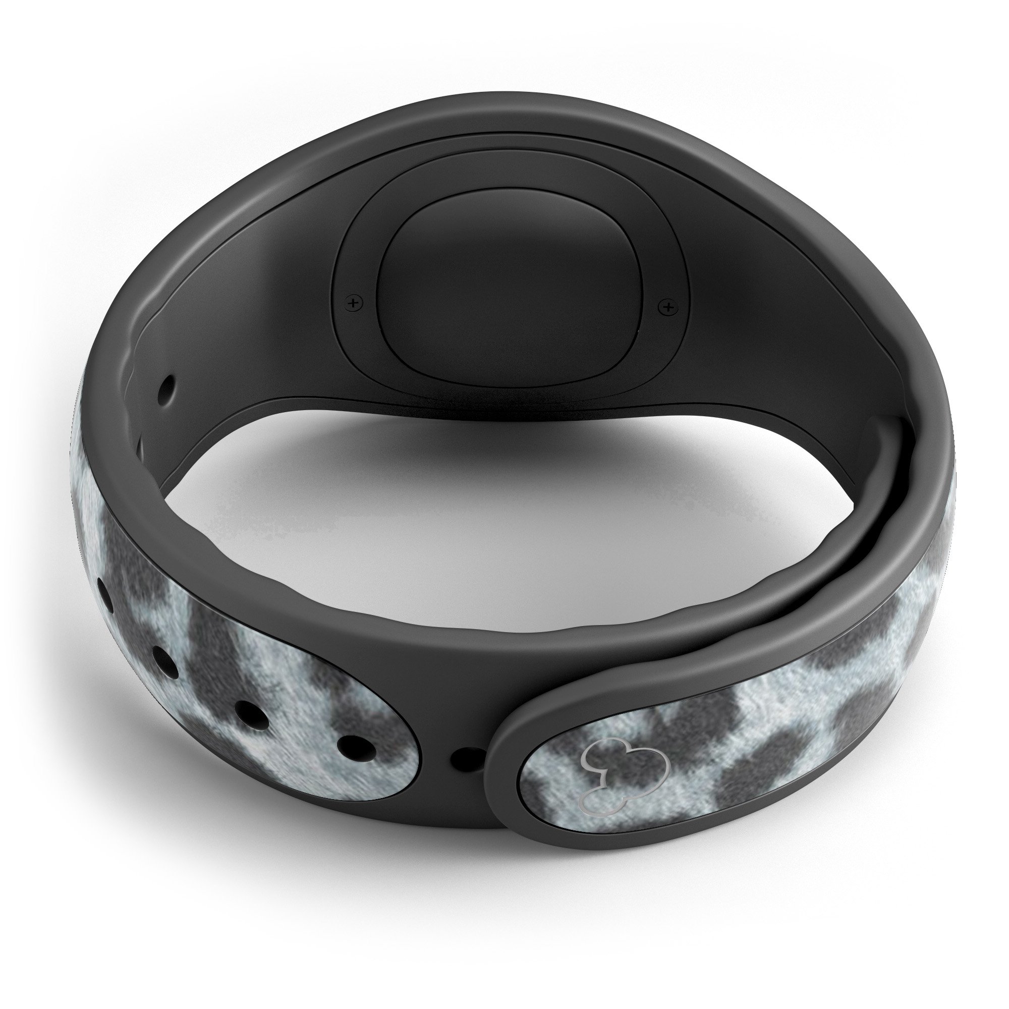 Real Leopard Animal Print decal skin wrap kit for Disney Magic Band, showcasing a stylish leopard pattern on a sleek surface.