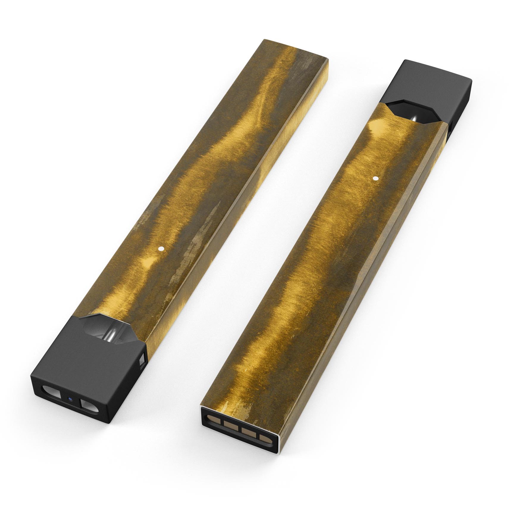 Reflective Golden Forest skin-wrap sticker designed for JUUL vaping device, showcasing a unique and stylish design.