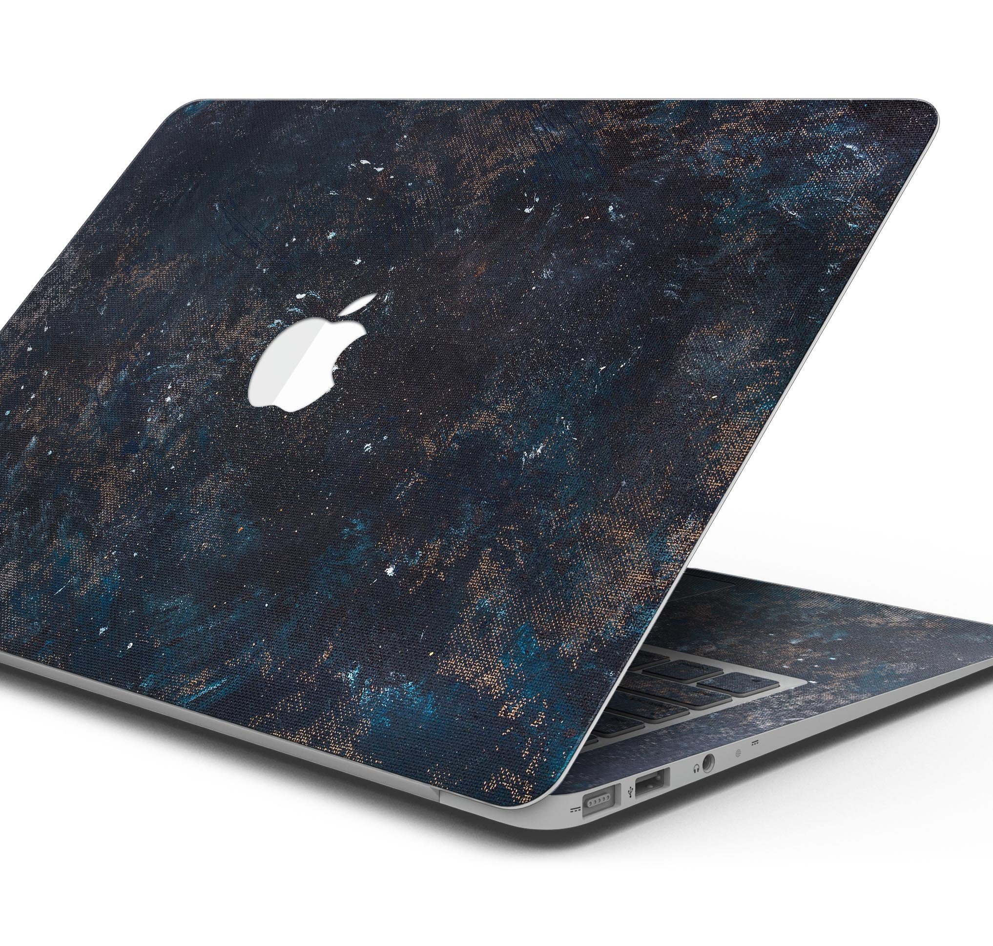 Rustic Textured Surface V1 skin decal wrap kit for Apple MacBook, showcasing a stylish design and premium vinyl material.