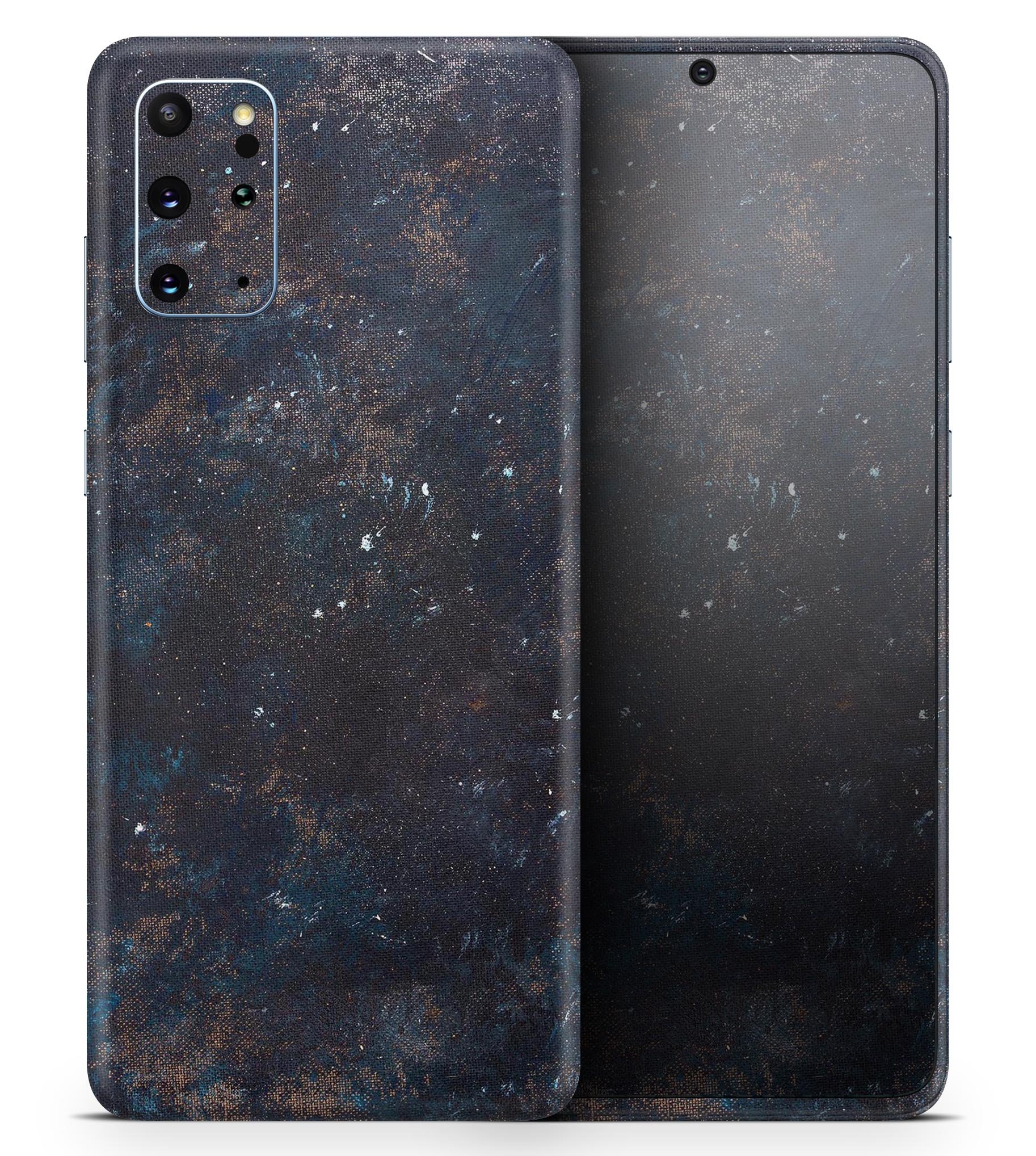 Rustic Textured Surface V1 Skin-Kit for Samsung Galaxy S-Series, showcasing a stylish design with a textured finish.