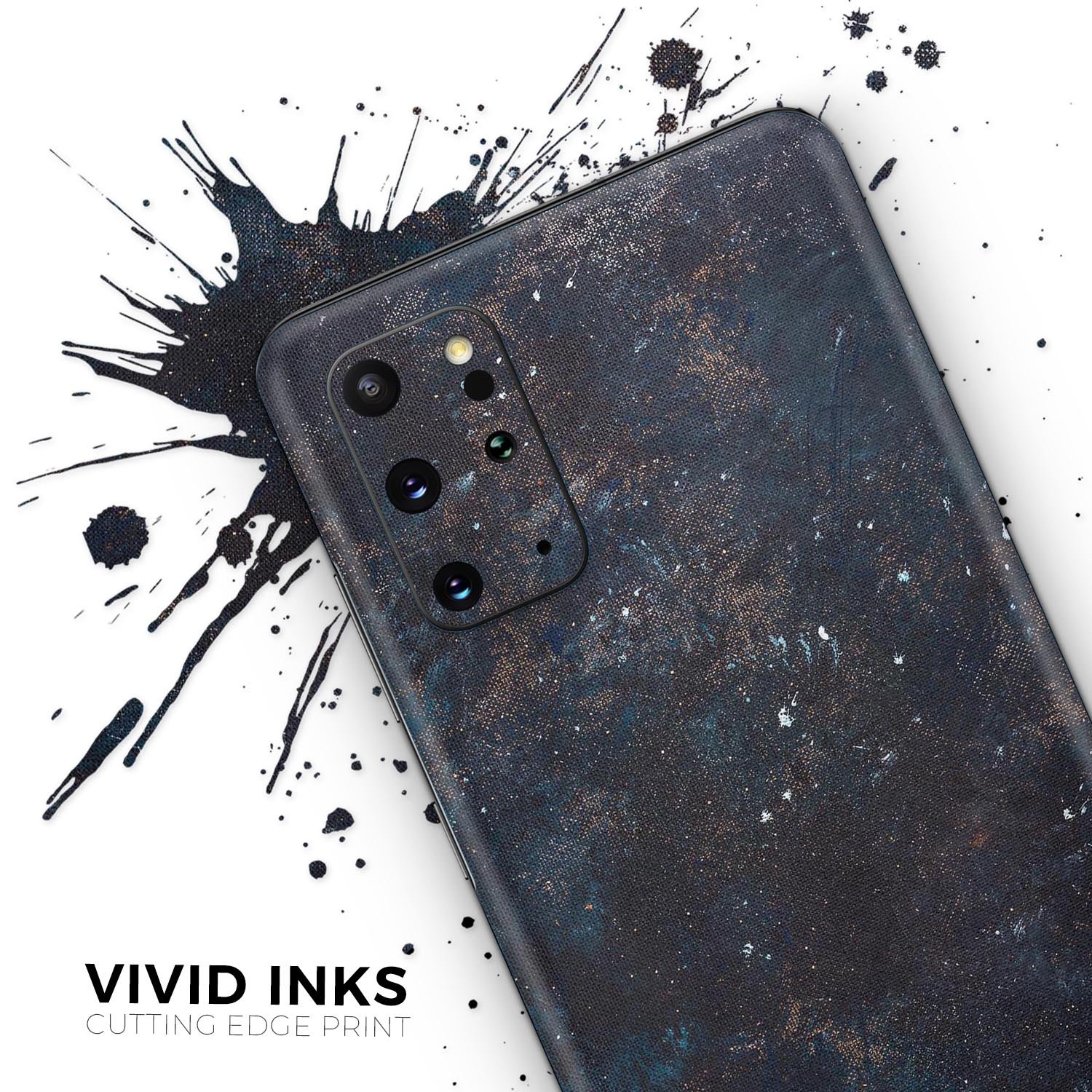 Rustic Textured Surface V1 Skin-Kit for Samsung Galaxy S-Series, showcasing a stylish design with a textured finish.