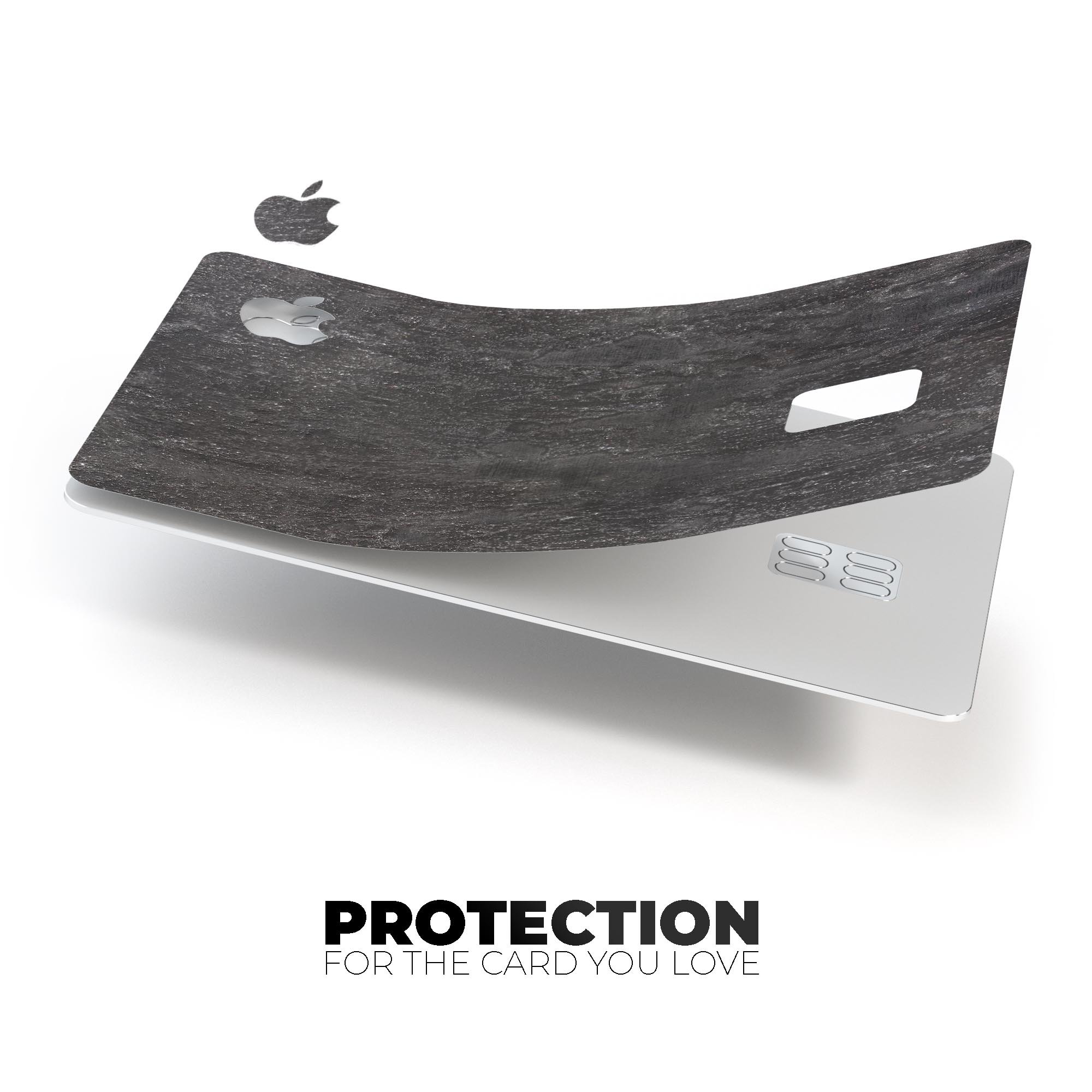 Rustic Textured Surface V2 decal skin for Apple Card, showcasing premium vinyl material and stylish finish.