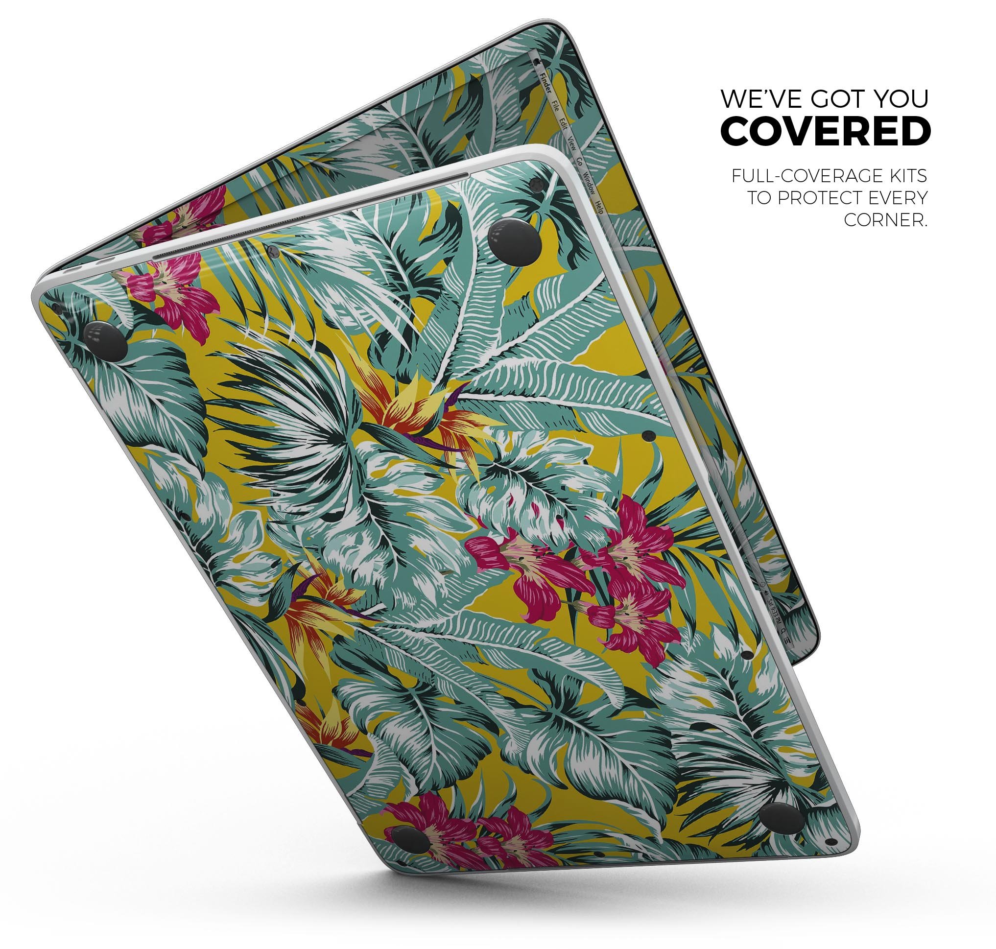 S17 colorway3 Skin Decal Wrap Kit for Apple MacBook, showcasing a stylish design and premium vinyl material.