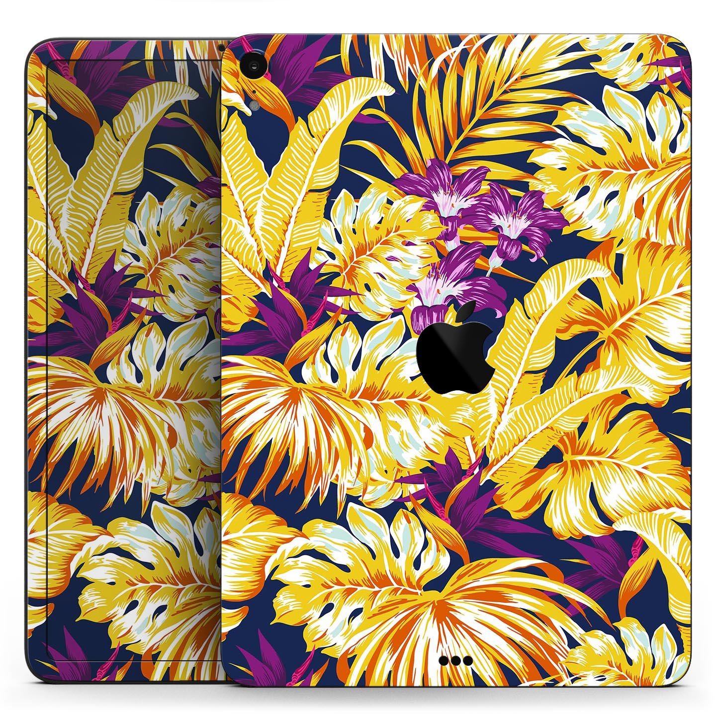 S17 colorway4 Full Body Skin Decal for Apple iPad Pro 12.9", showcasing premium 3M materials and vibrant design.