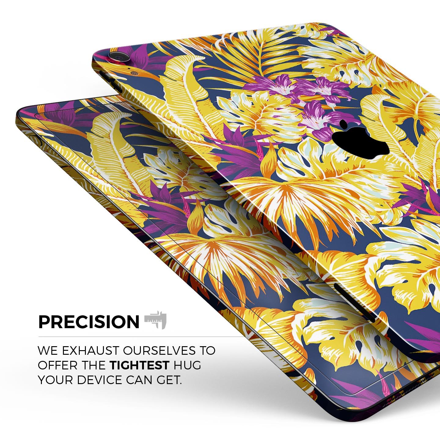 S17 colorway4 Full Body Skin Decal for Apple iPad Pro 12.9", showcasing premium 3M materials and vibrant design.