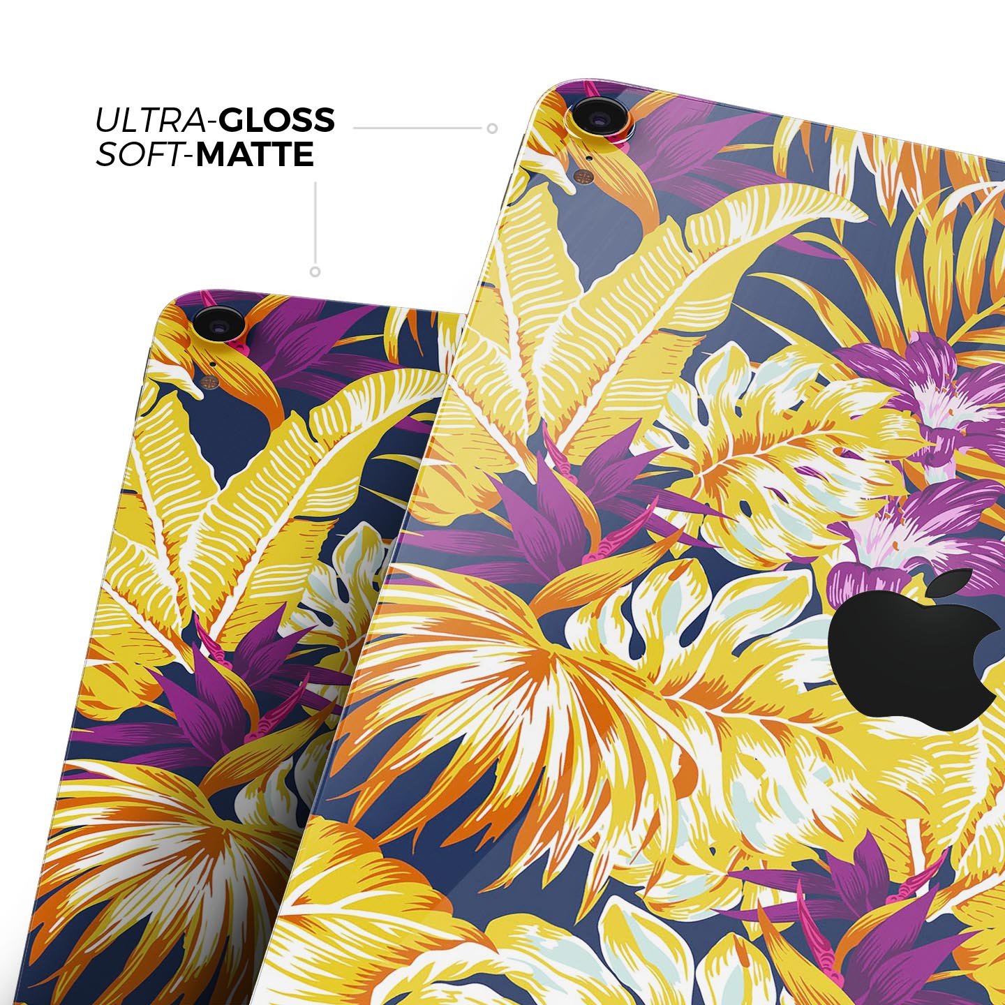 S17 colorway4 Full Body Skin Decal for Apple iPad Pro 12.9", showcasing premium 3M materials and vibrant design.