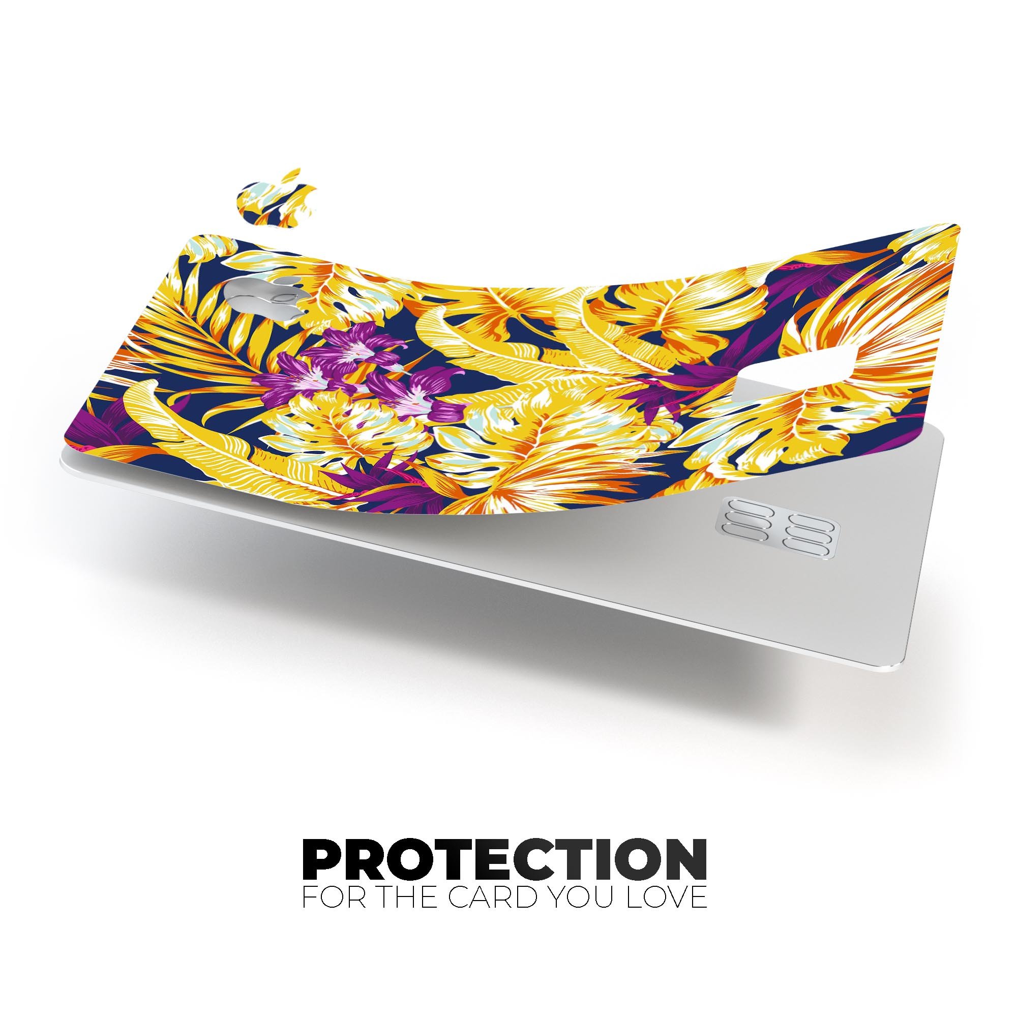 S17 colorway4 Premium Protective Decal Skin-Kit for Apple Card, showcasing its sleek design and available finishes.