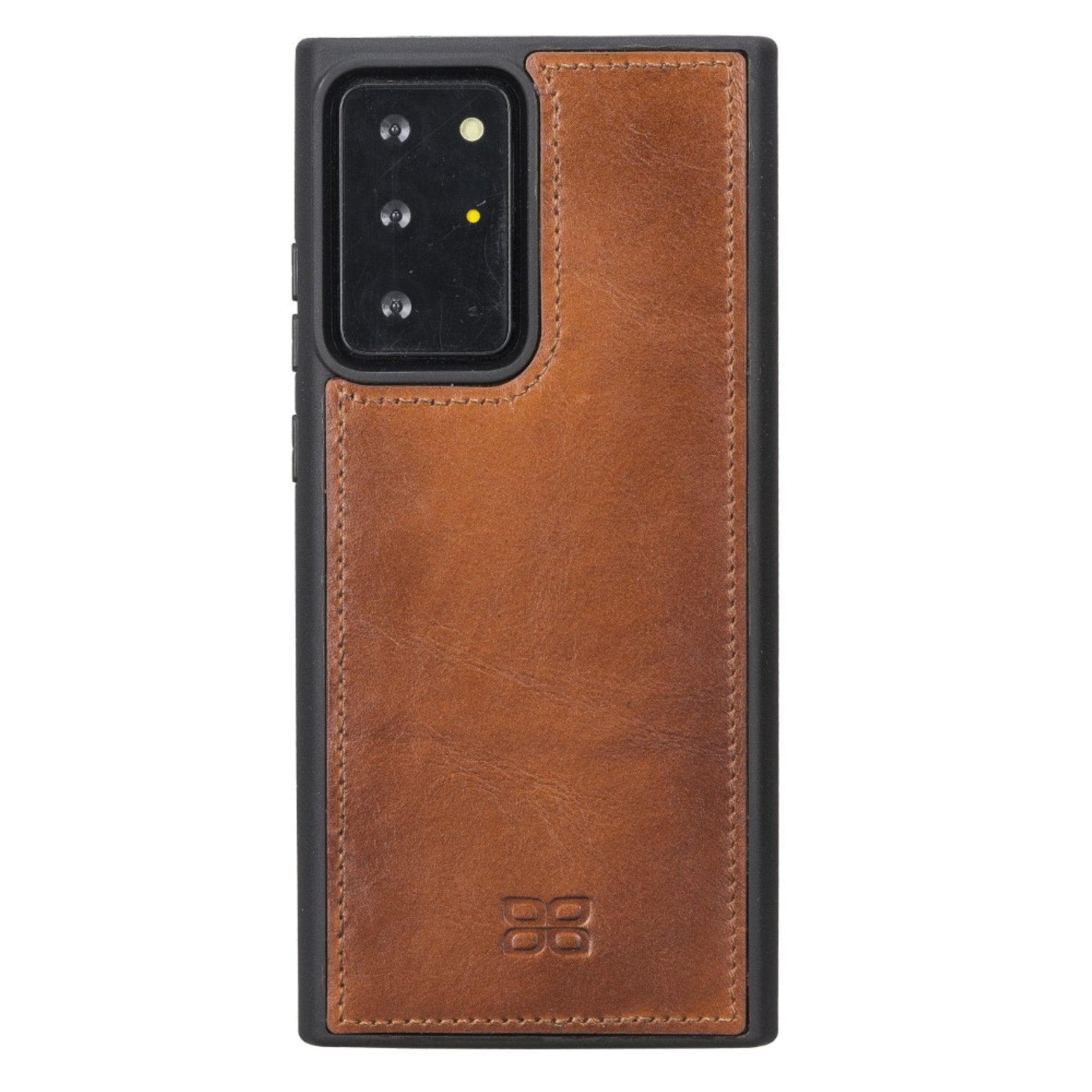 Samsung Galaxy Note 20 Series Leather Back Cover Case - FXC, handmade genuine leather with stylish design and personalized options.