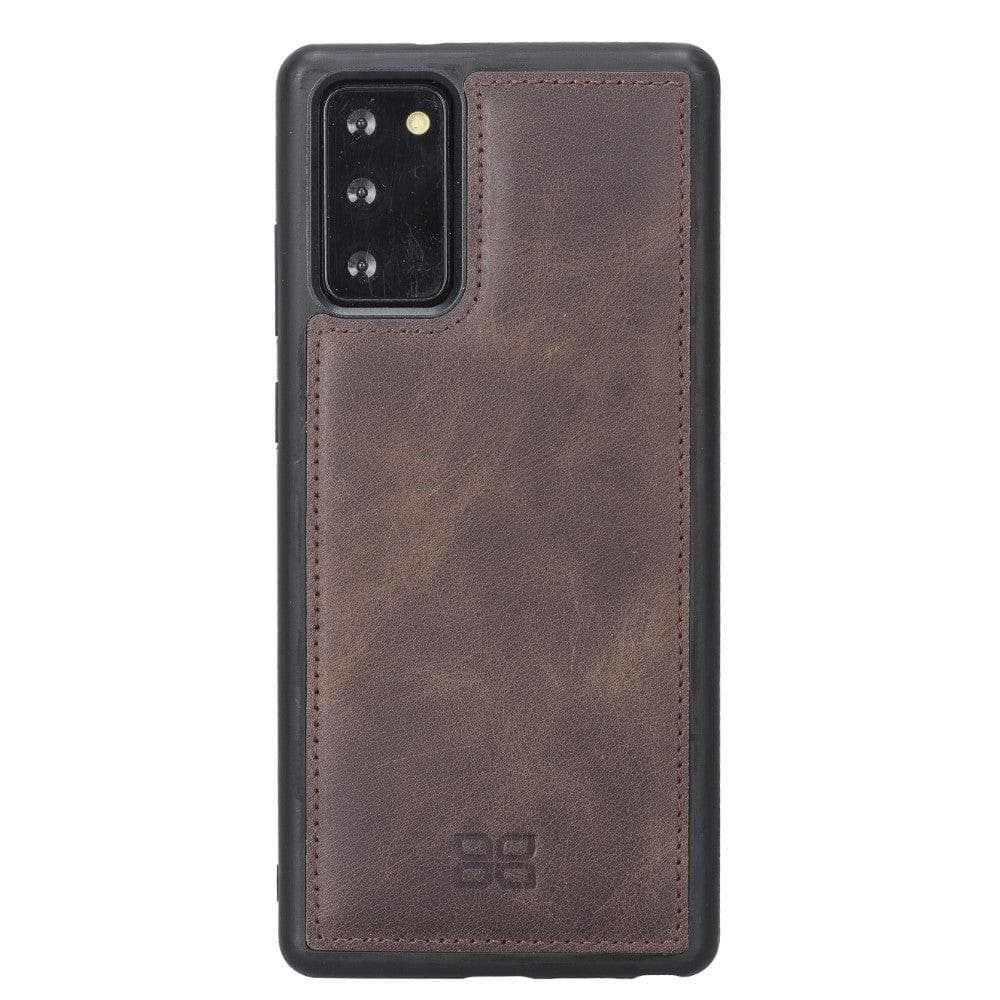 Samsung Galaxy Note 20 Series Leather Back Cover Case - FXC, handmade genuine leather with stylish design and personalized options.