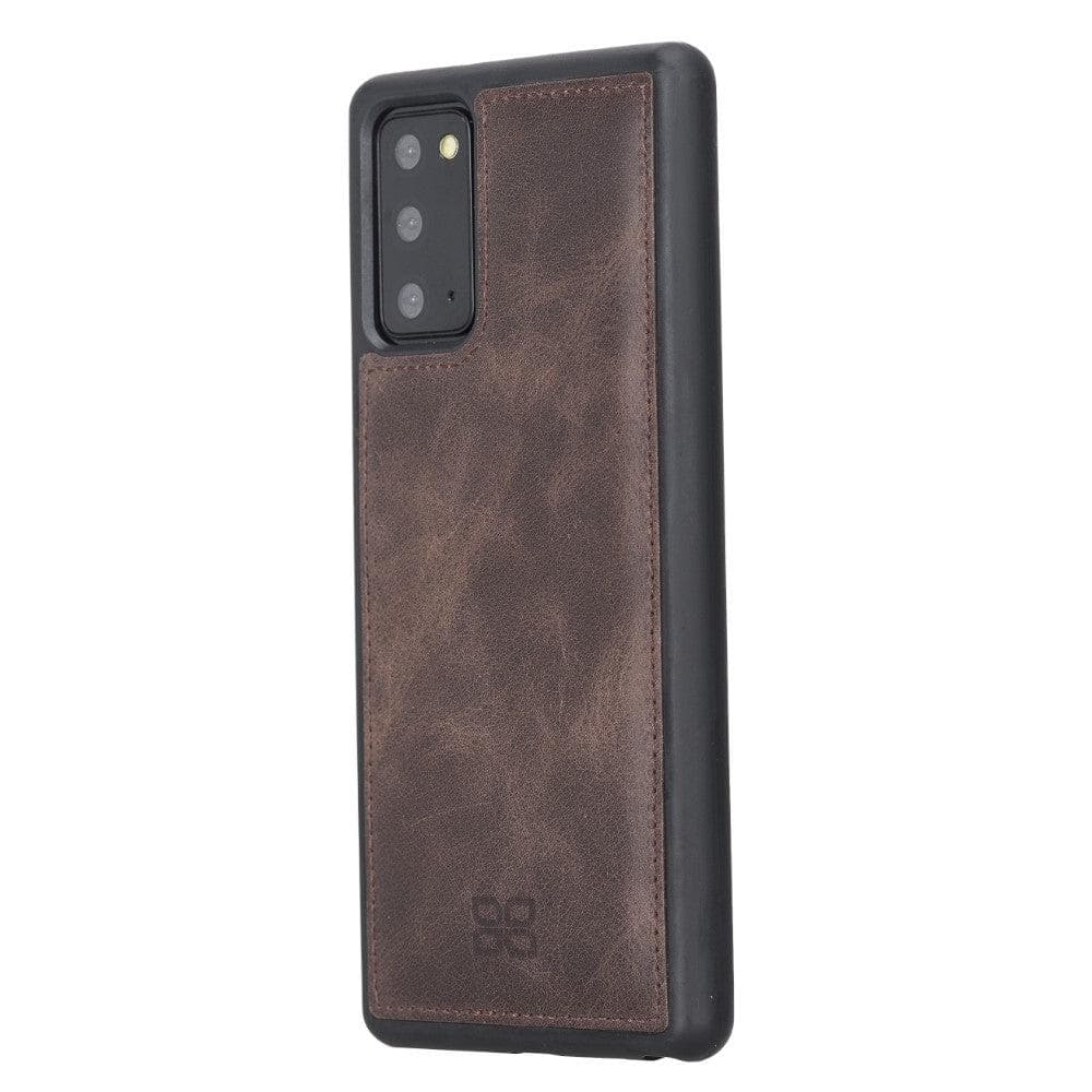 Samsung Galaxy Note 20 Series Leather Back Cover Case - FXC, handmade genuine leather with stylish design and personalized options.