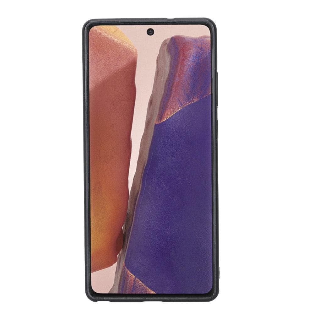 Samsung Galaxy Note 20 Series Leather Back Cover Case - FXC, handmade genuine leather with stylish design and personalized options.