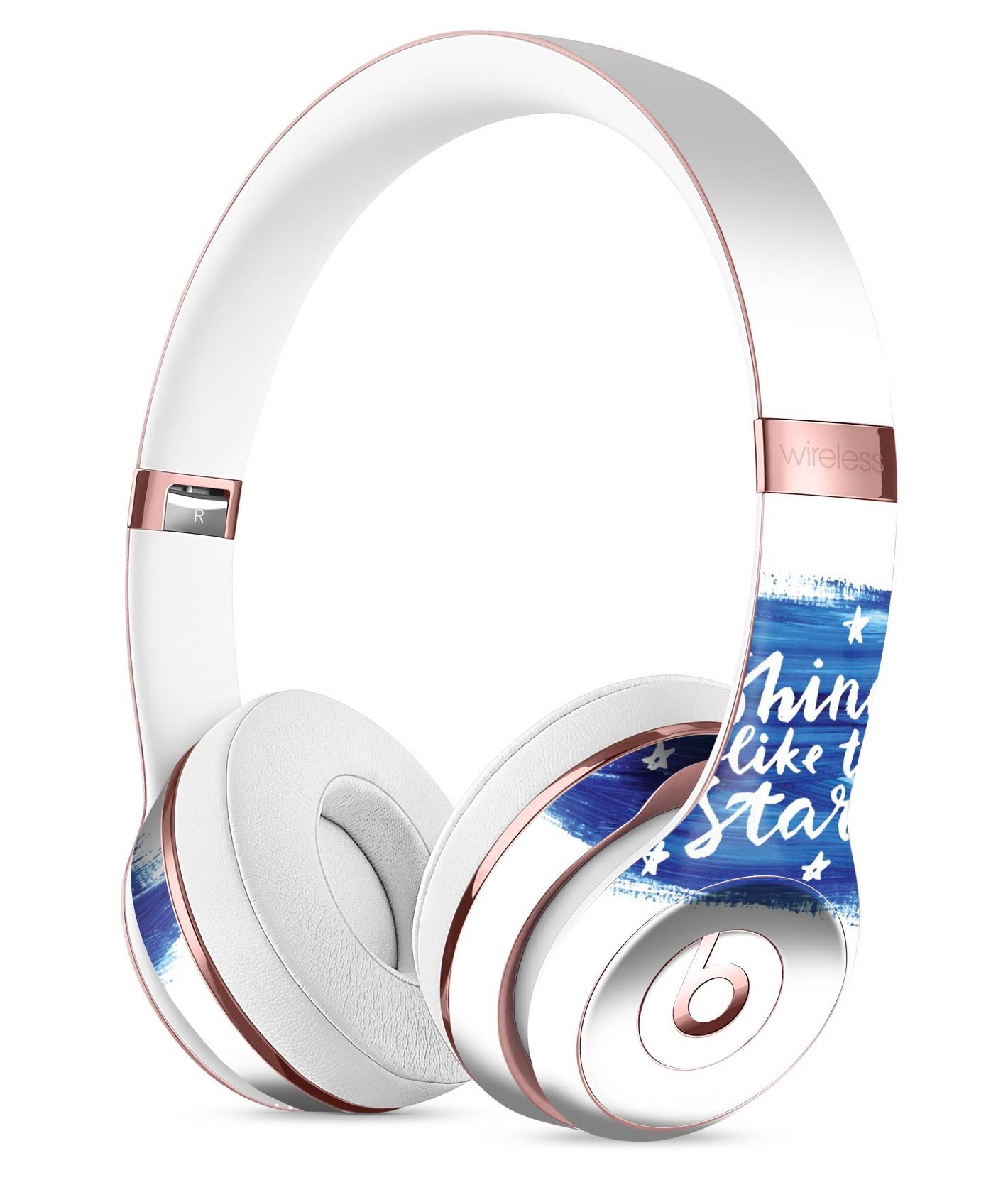 Shine Like the Stars Full-Body Skin Kit for Beats by Dre Solo 3, showcasing vibrant designs and a perfect fit.