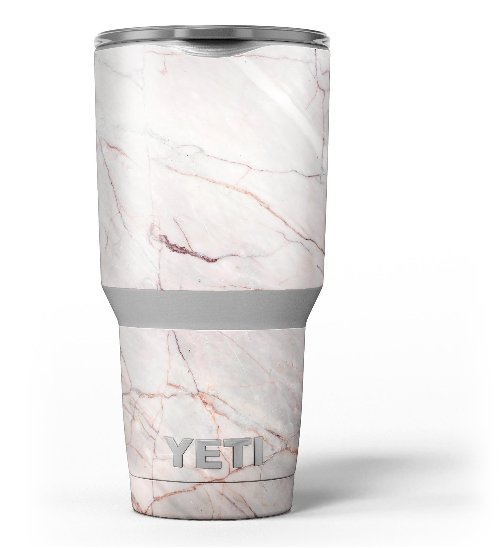 Slate Marble Surface V11 skin decal vinyl wrap kit for Yeti Coolers, showcasing a stylish marble design and premium quality material.