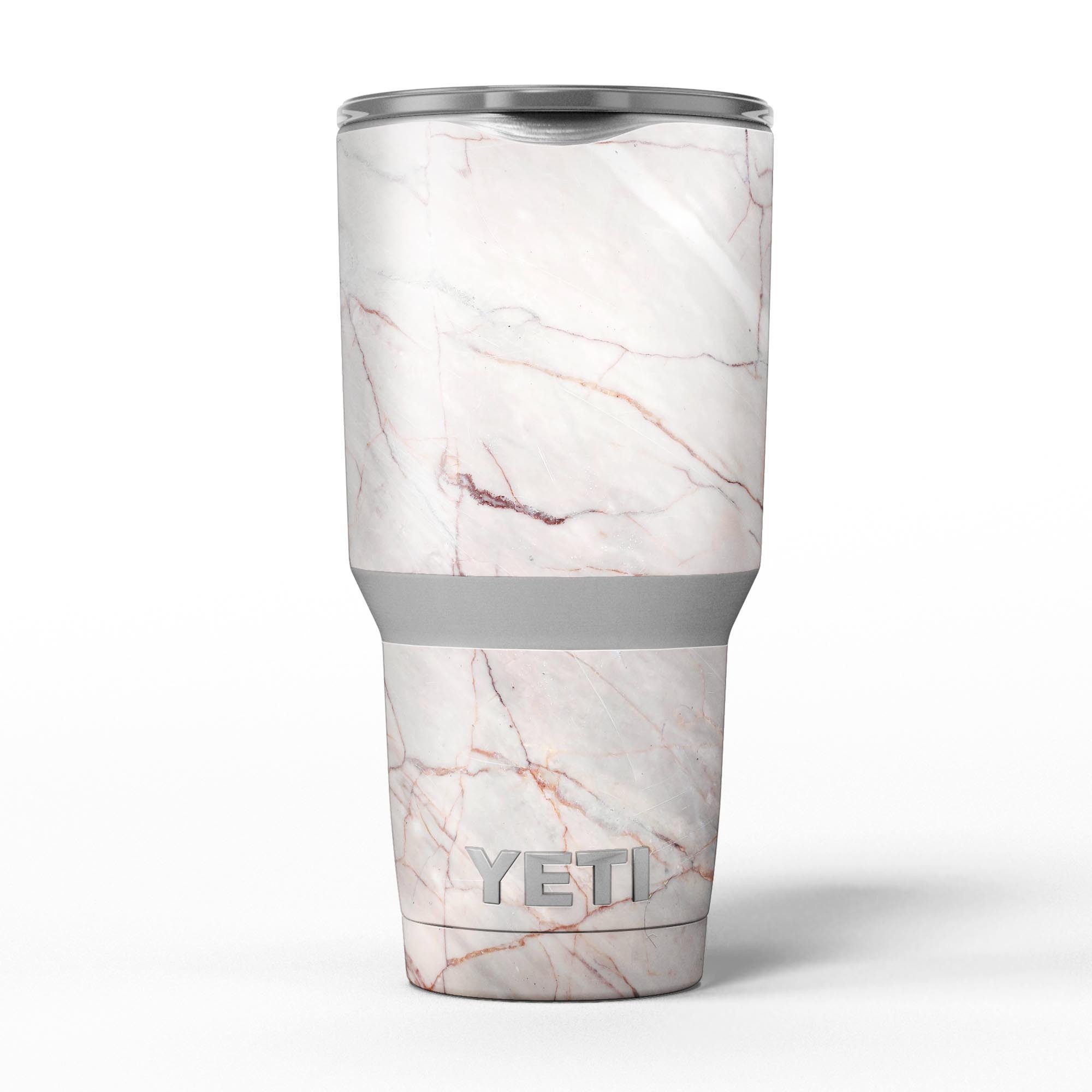 Slate Marble Surface V11 skin decal vinyl wrap kit for Yeti Coolers, showcasing a stylish marble design and premium quality material.