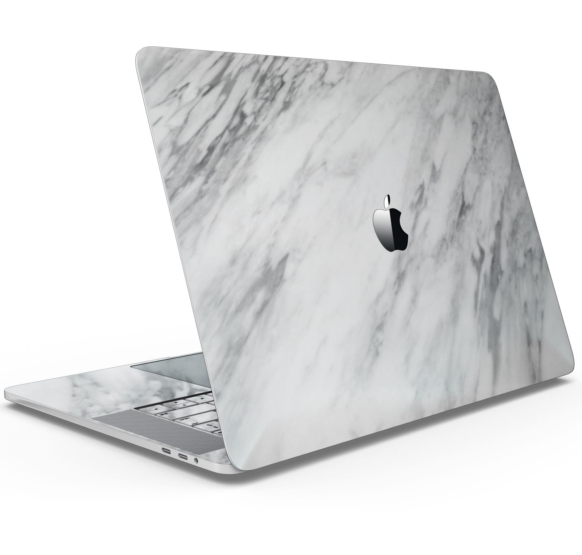 Slate Marble Surface V10 Skin Decal Wrap Kit for MacBook, showcasing a stylish marble design with a premium vinyl finish.