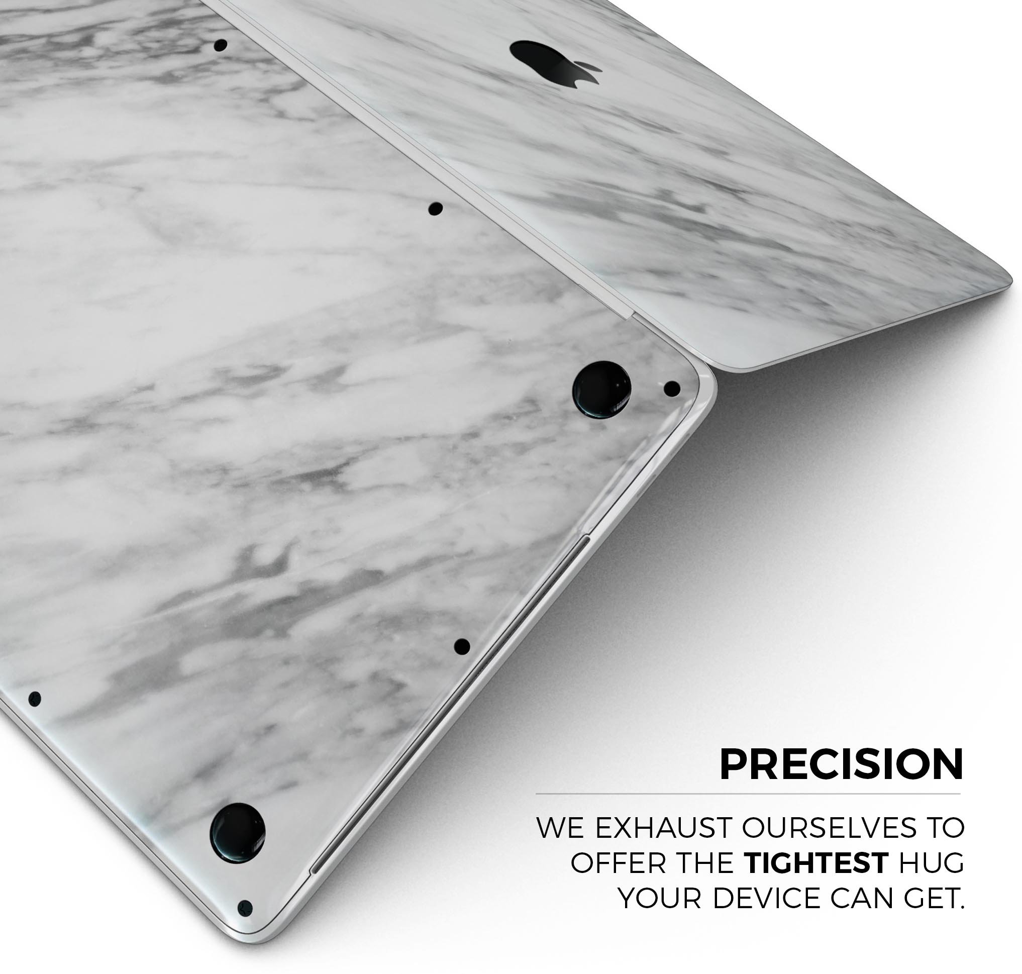 Slate Marble Surface V10 Skin Decal Wrap Kit for MacBook, showcasing a stylish marble design with a premium vinyl finish.