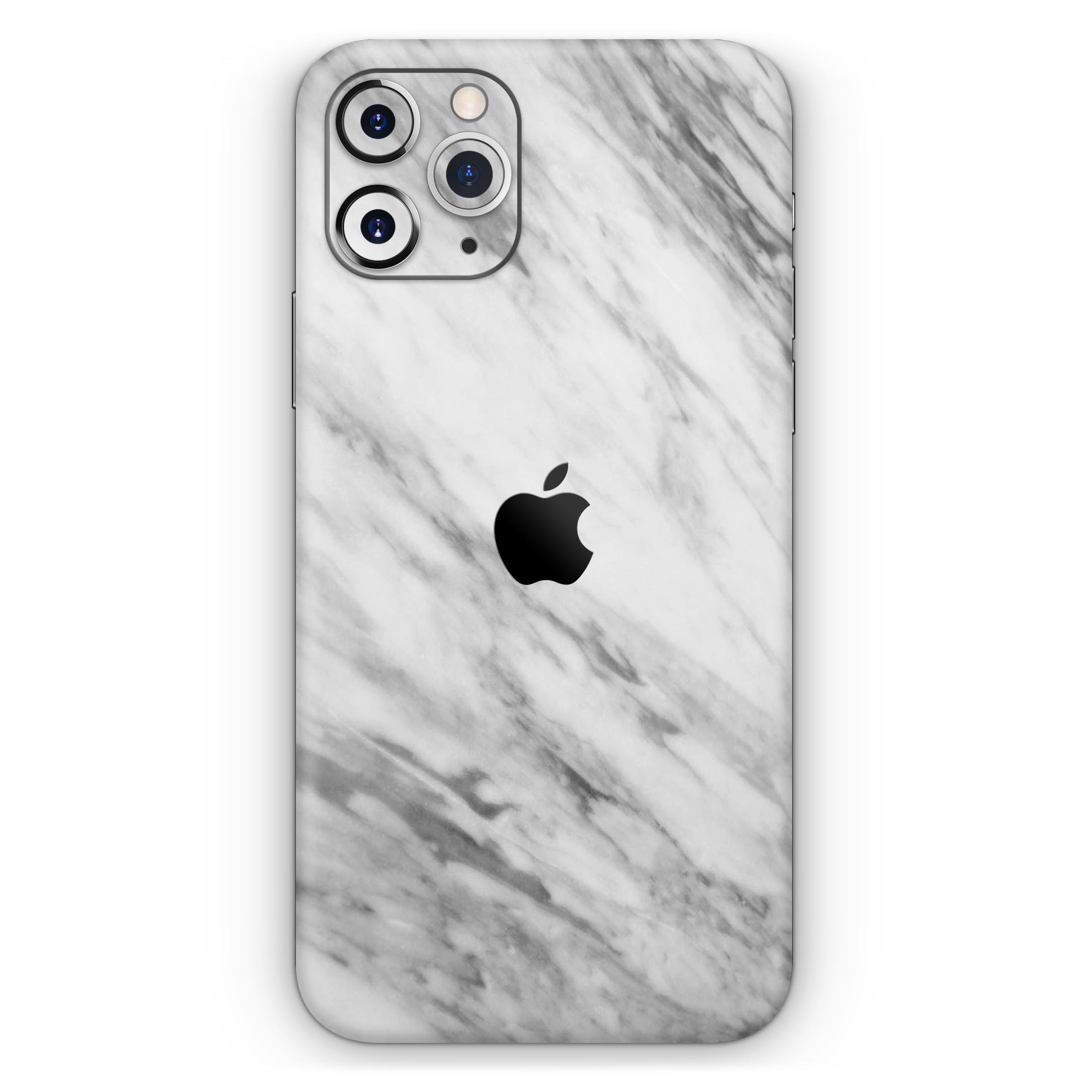 Slate Marble Surface V10 Skin-Kit for Apple iPhone, showcasing a stylish marble design with a premium vinyl finish.