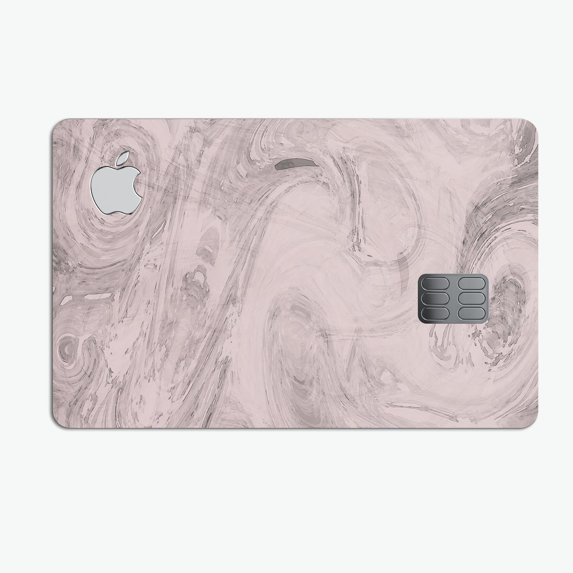 Slate Marble Surface V19 decal skin for Apple Card, showcasing premium vinyl design and protective features.