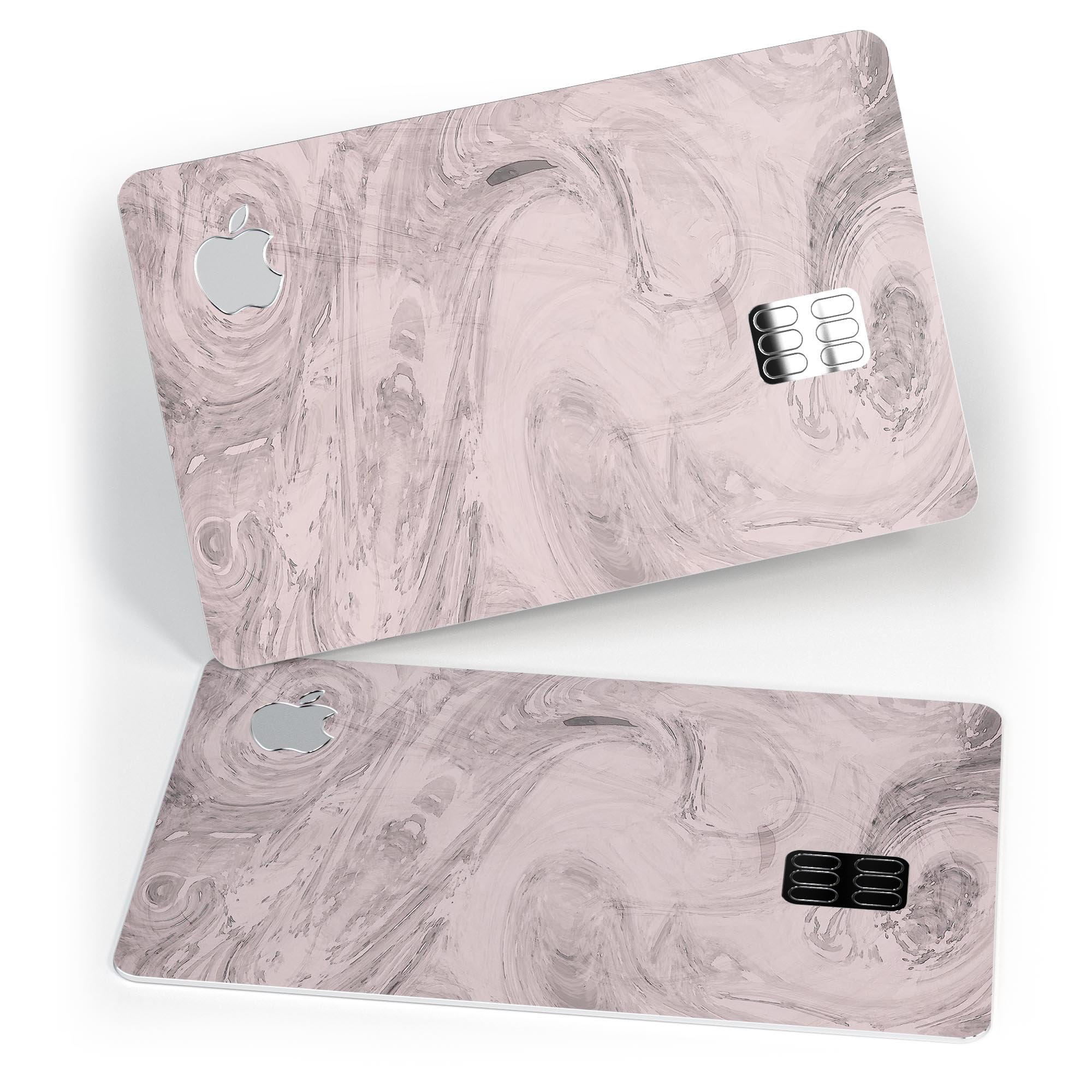 Slate Marble Surface V19 decal skin for Apple Card, showcasing premium vinyl design and protective features.