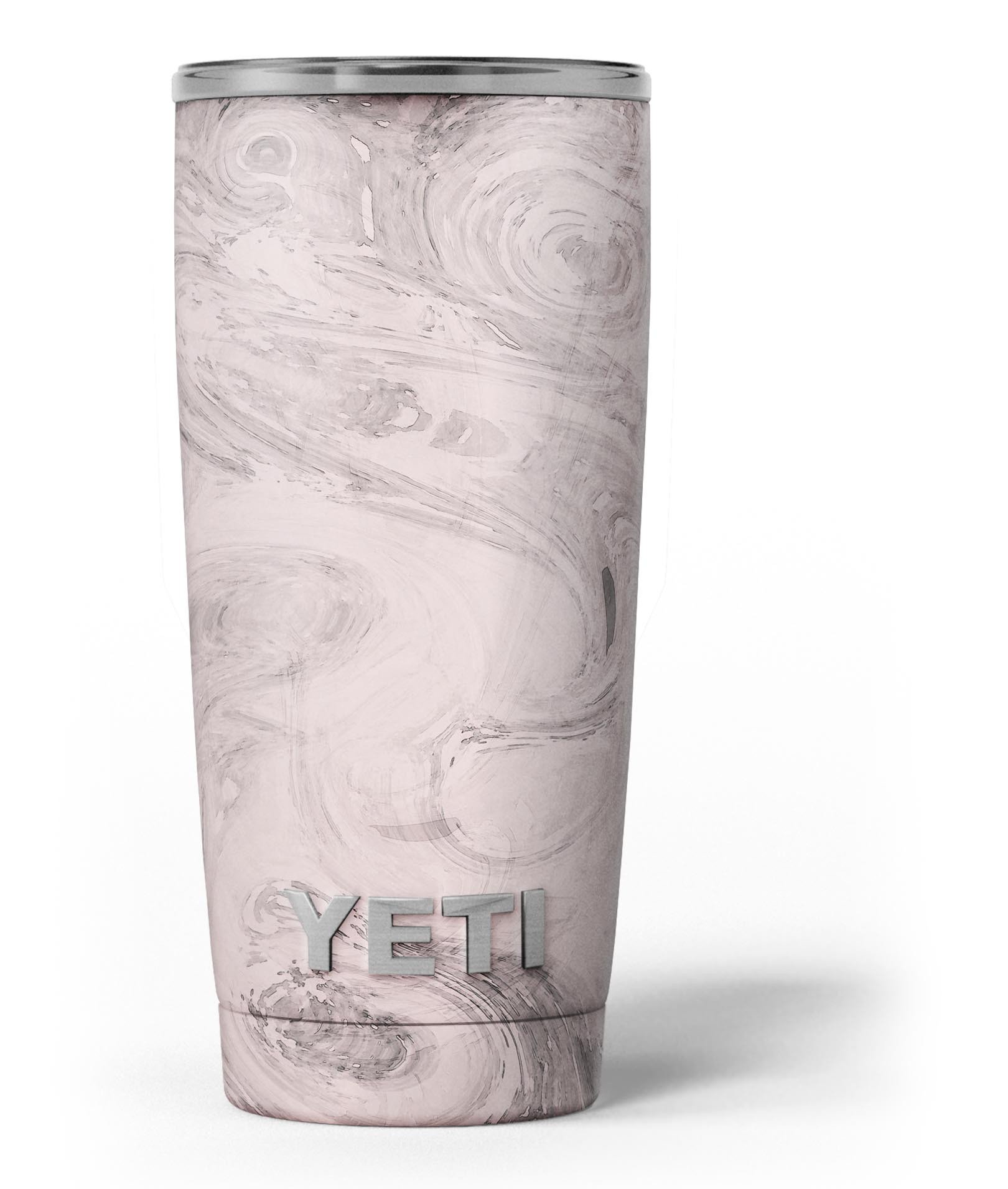 Slate Marble Surface V19 skin decal vinyl wrap kit for Yeti Cooler, showcasing a stylish marble design.