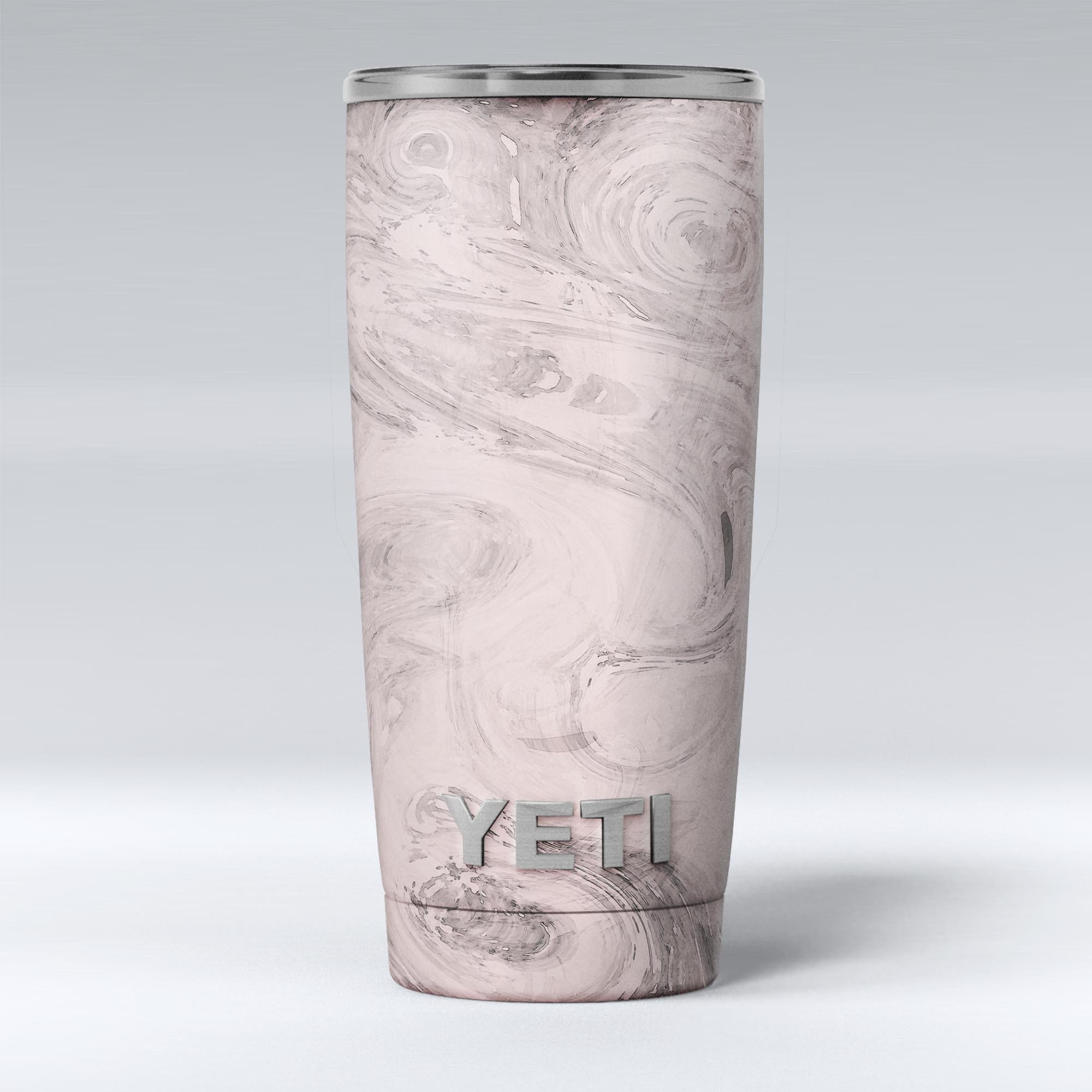 Slate Marble Surface V19 skin decal vinyl wrap kit for Yeti Cooler, showcasing a stylish marble design.