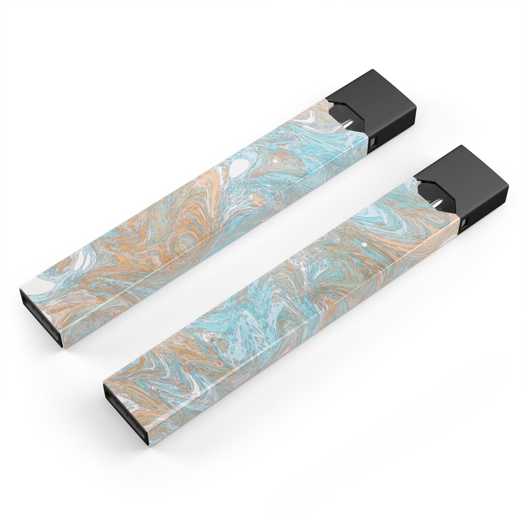 Slate Marble Surface V28 skin-wrap sticker designed for JUUL vaping device, showcasing a stylish marble pattern.