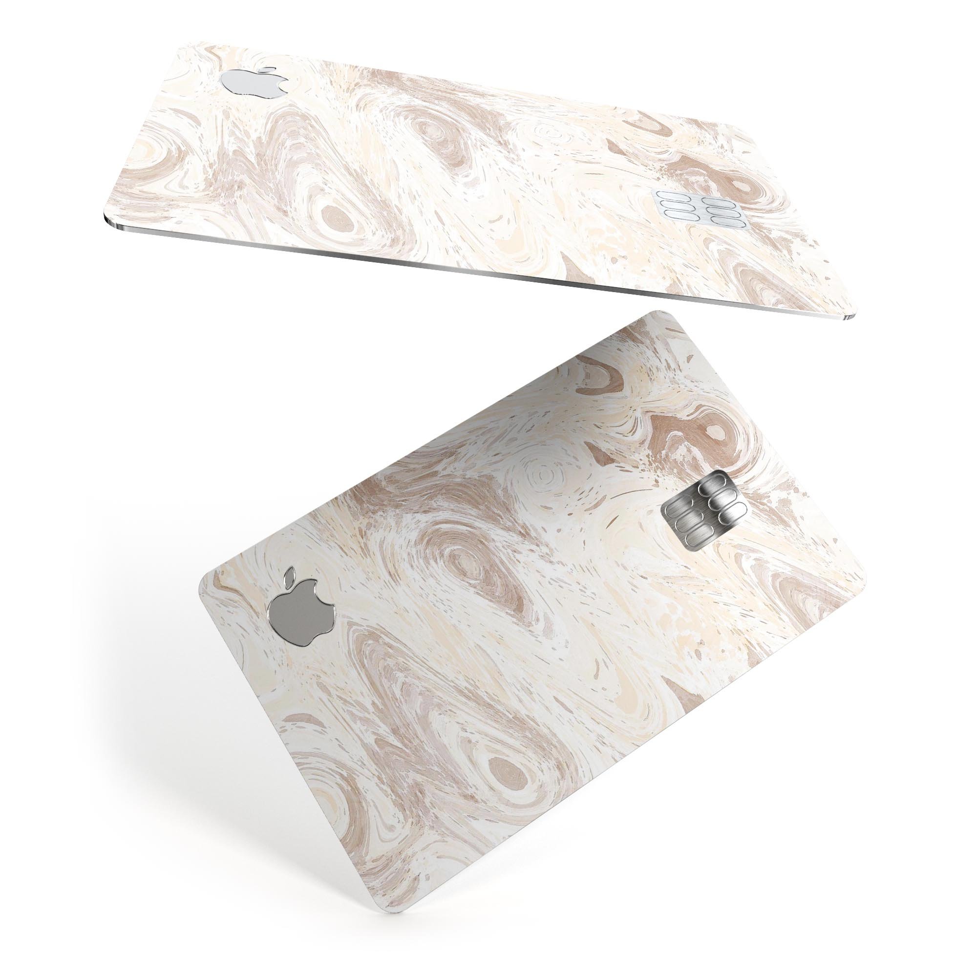 Slate Marble Surface V33 skin kit for Apple Card, showcasing premium vinyl design and finishes.