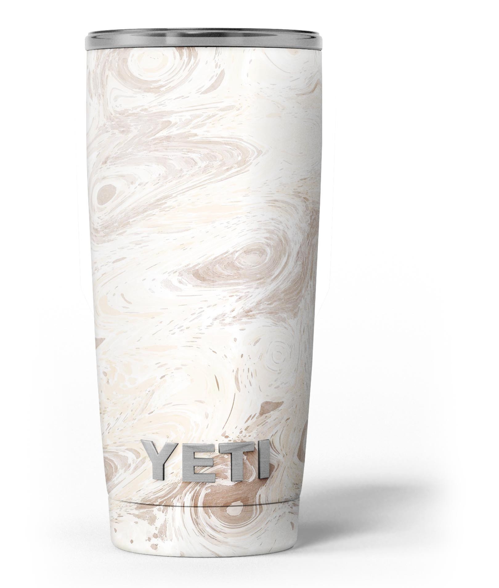 Slate Marble Surface V33 skin decal vinyl wrap kit for Yeti Coolers, showcasing a stylish marble design.