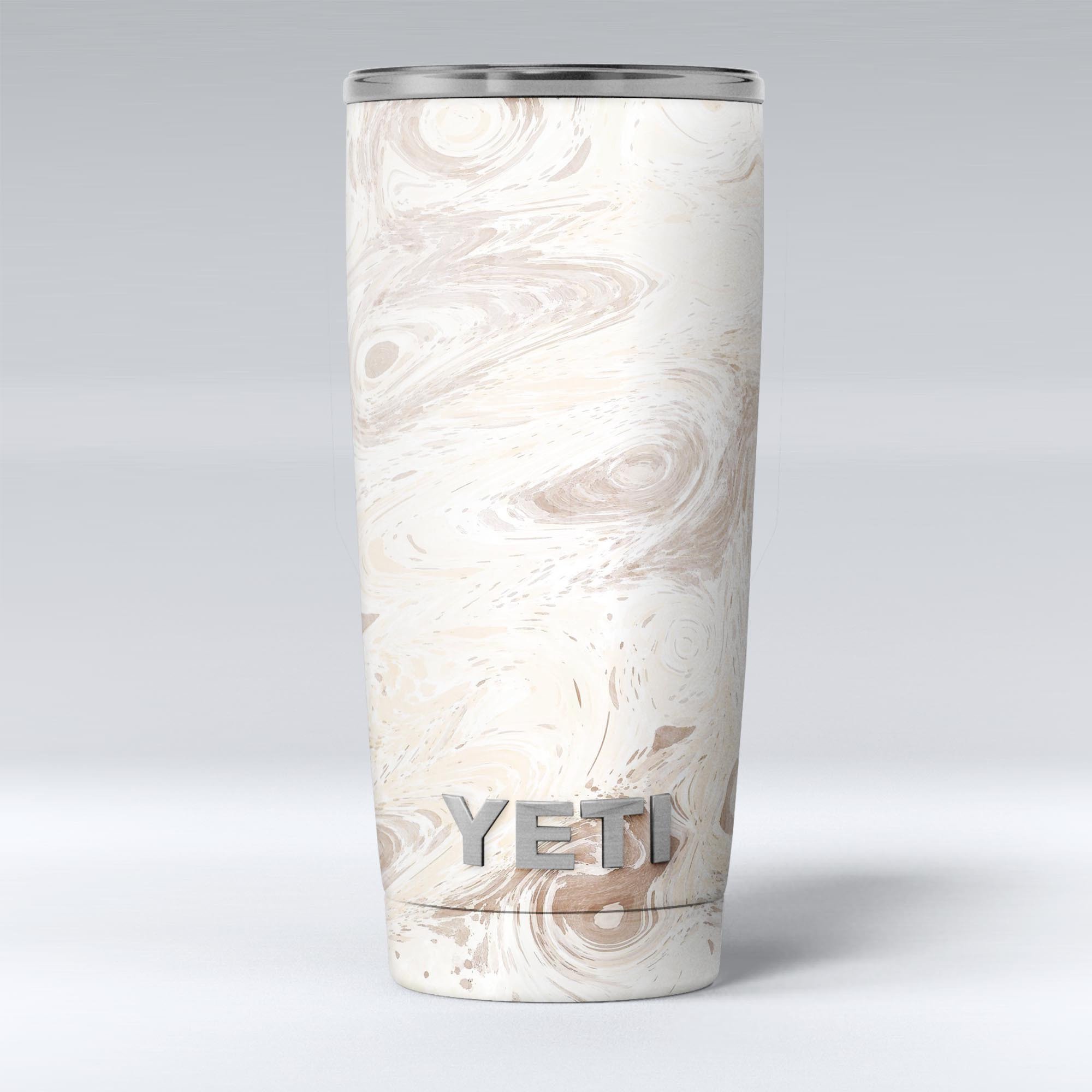 Slate Marble Surface V33 skin decal vinyl wrap kit for Yeti Coolers, showcasing a stylish marble design.